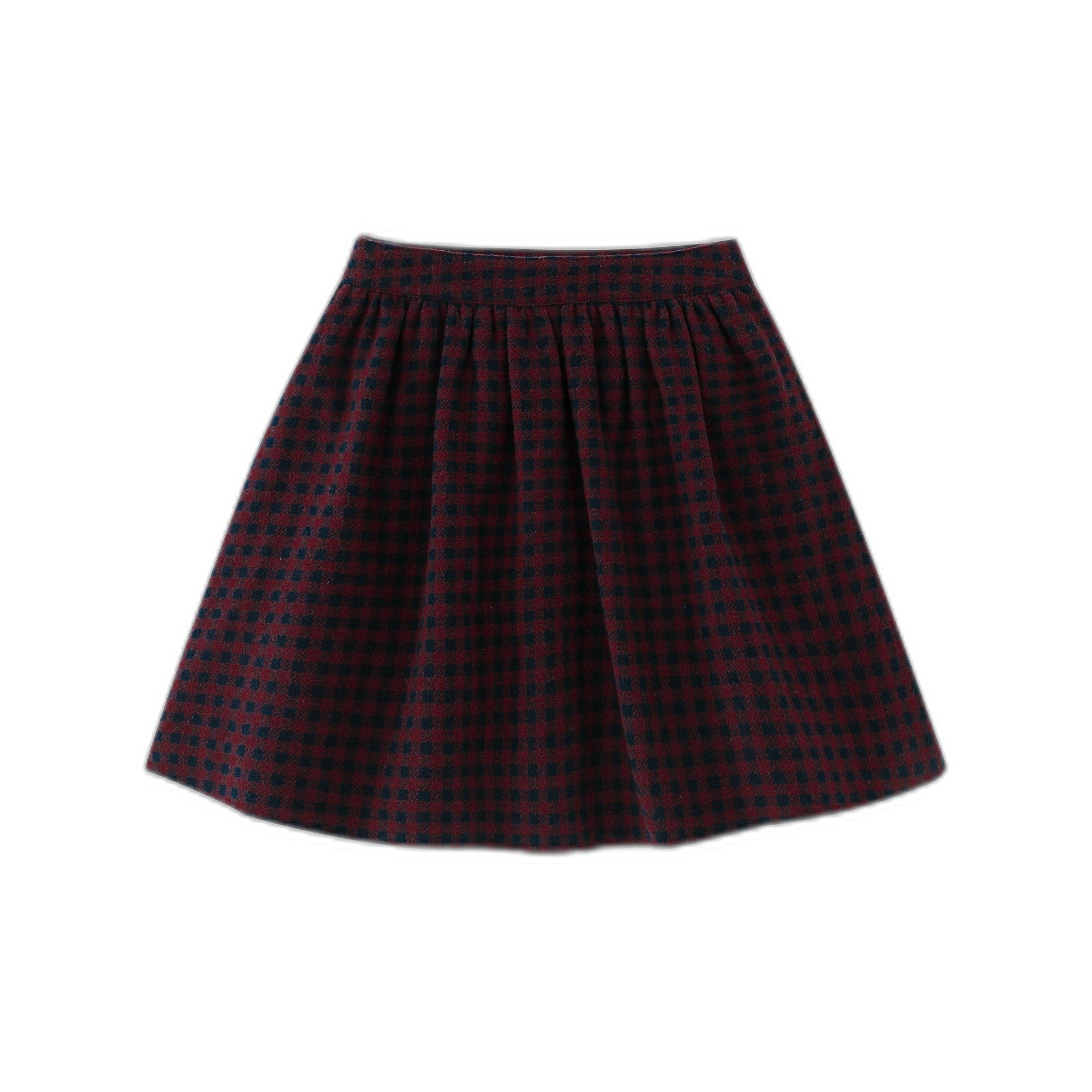 Checkered Circle Skirt