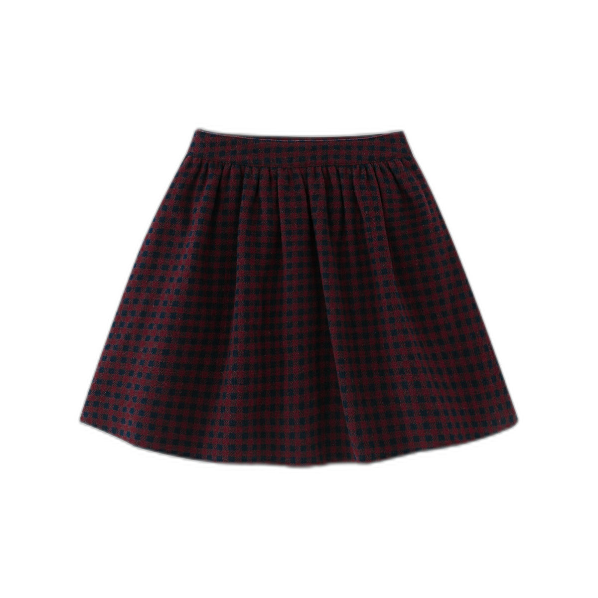 Checkered Circle Skirt