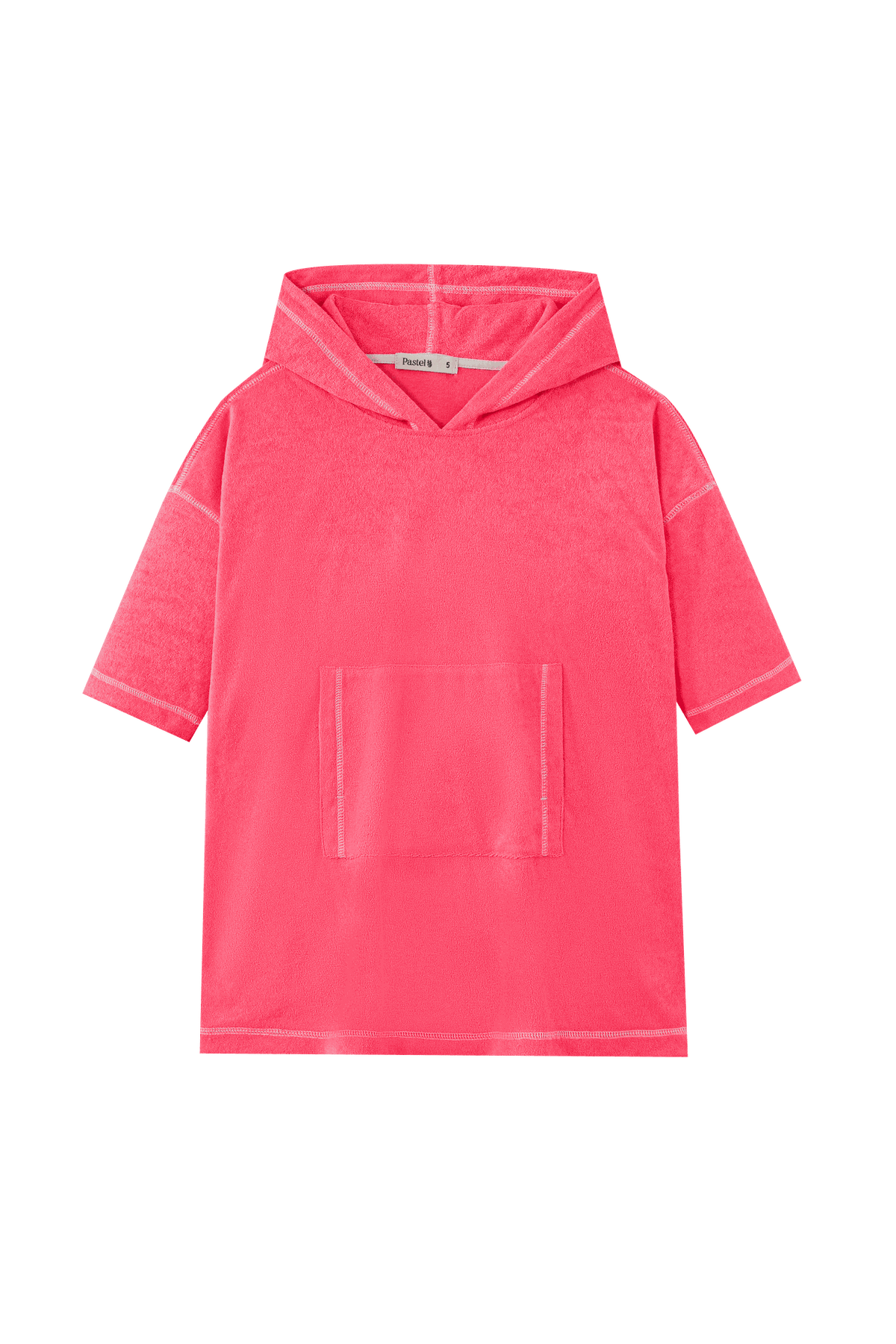 Hooded Ponch With Pocket