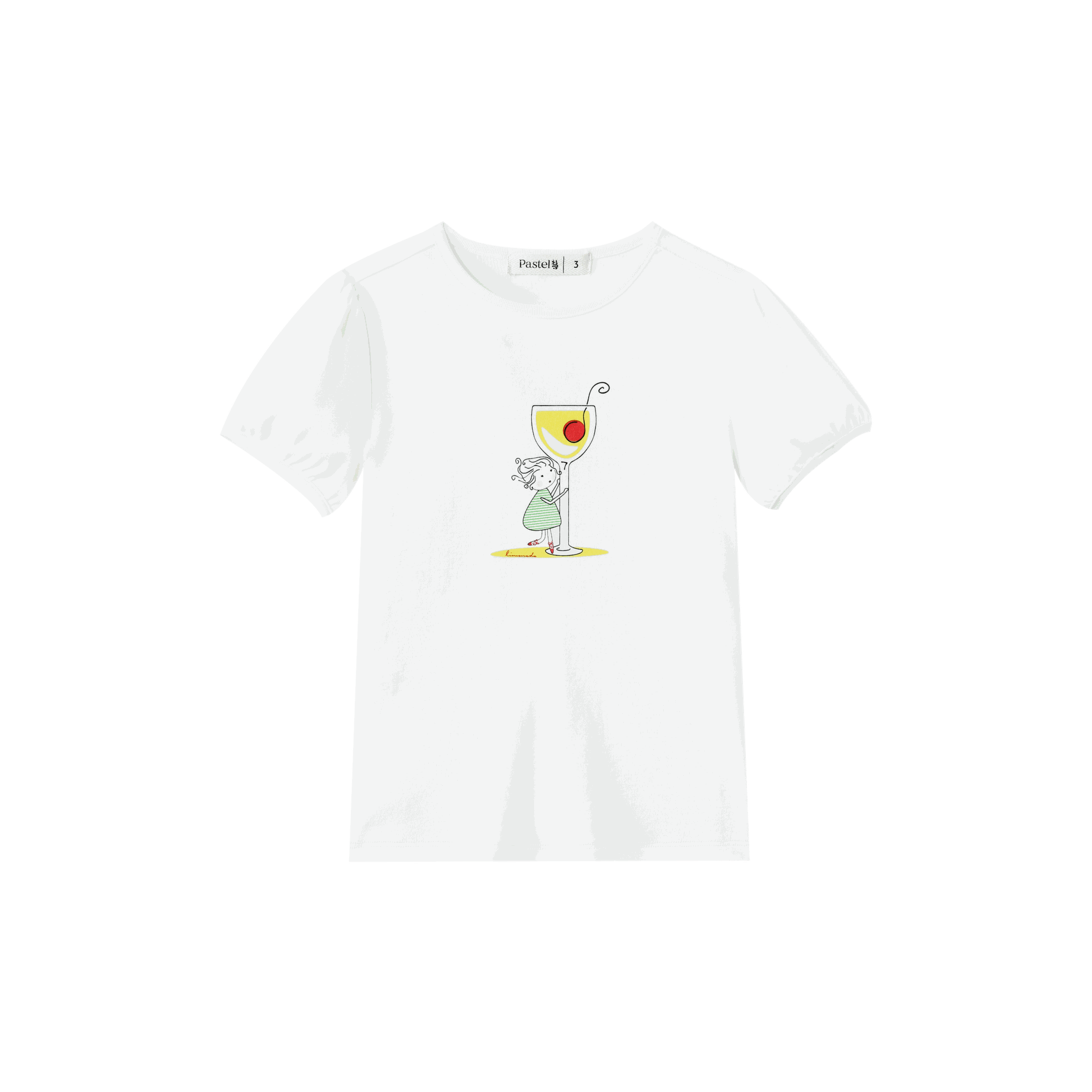 Little Girl Short Sleeve Lemonade Tee