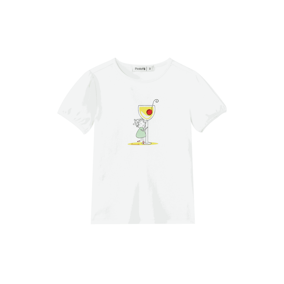 Little Girl Short Sleeve Lemonade Tee