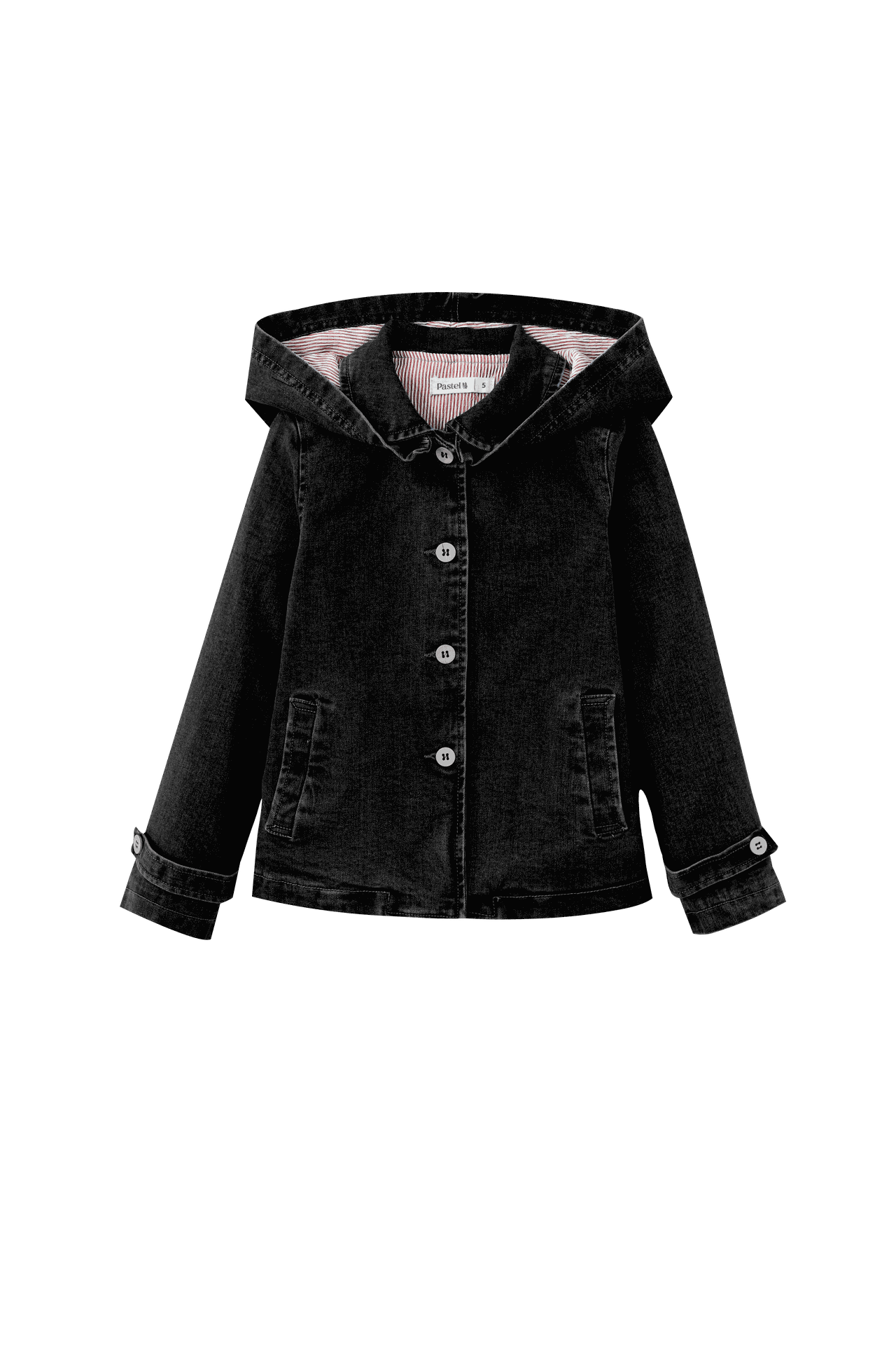 Denim Hooded Jacket