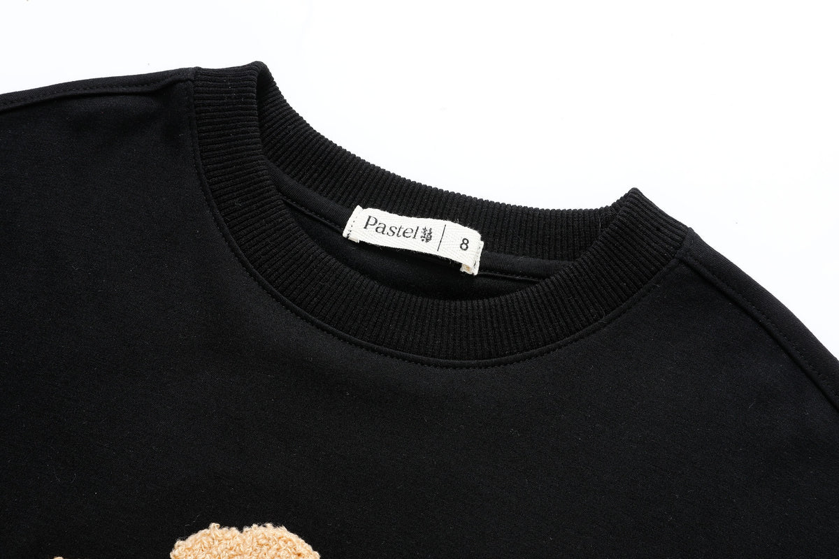 Nightgown With Sherpa Graphic