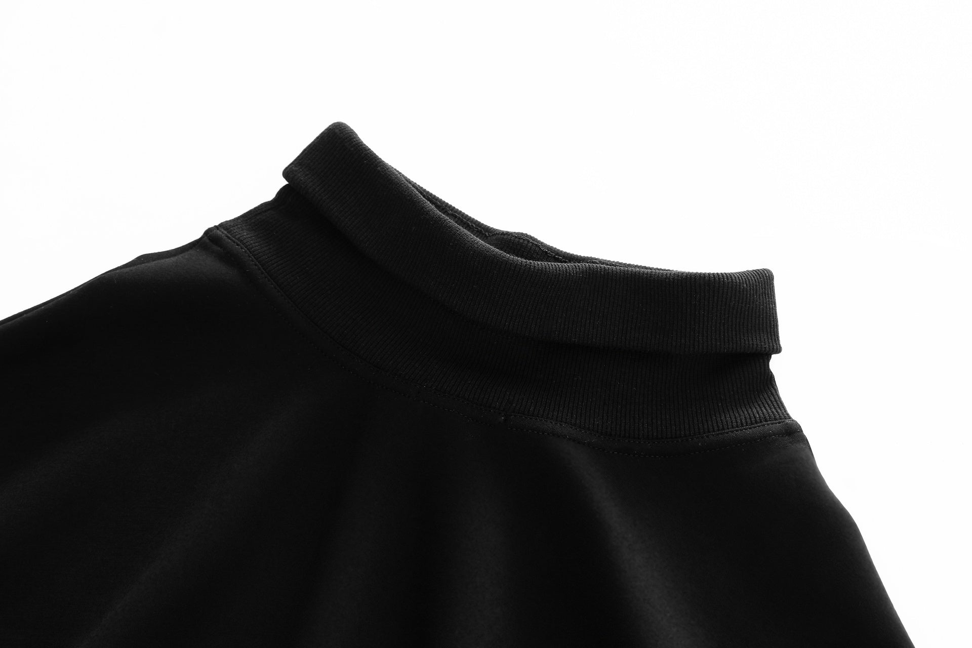 Circle Skirt With Knit Waist