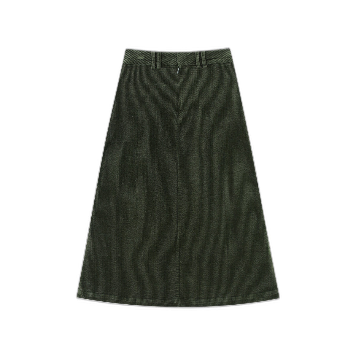 Corduroy Skirt With Pockets