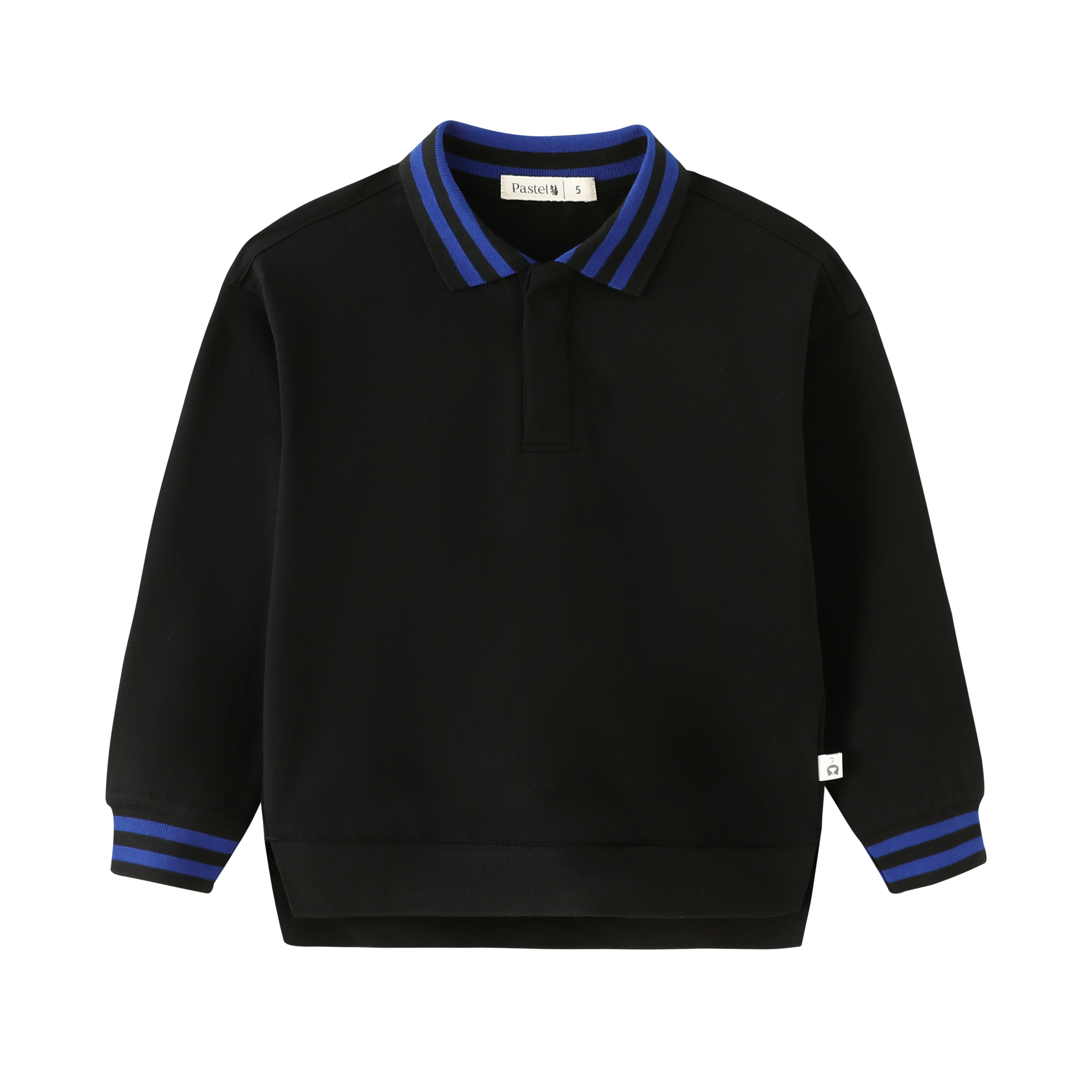 Boys Stipred Collar Polo