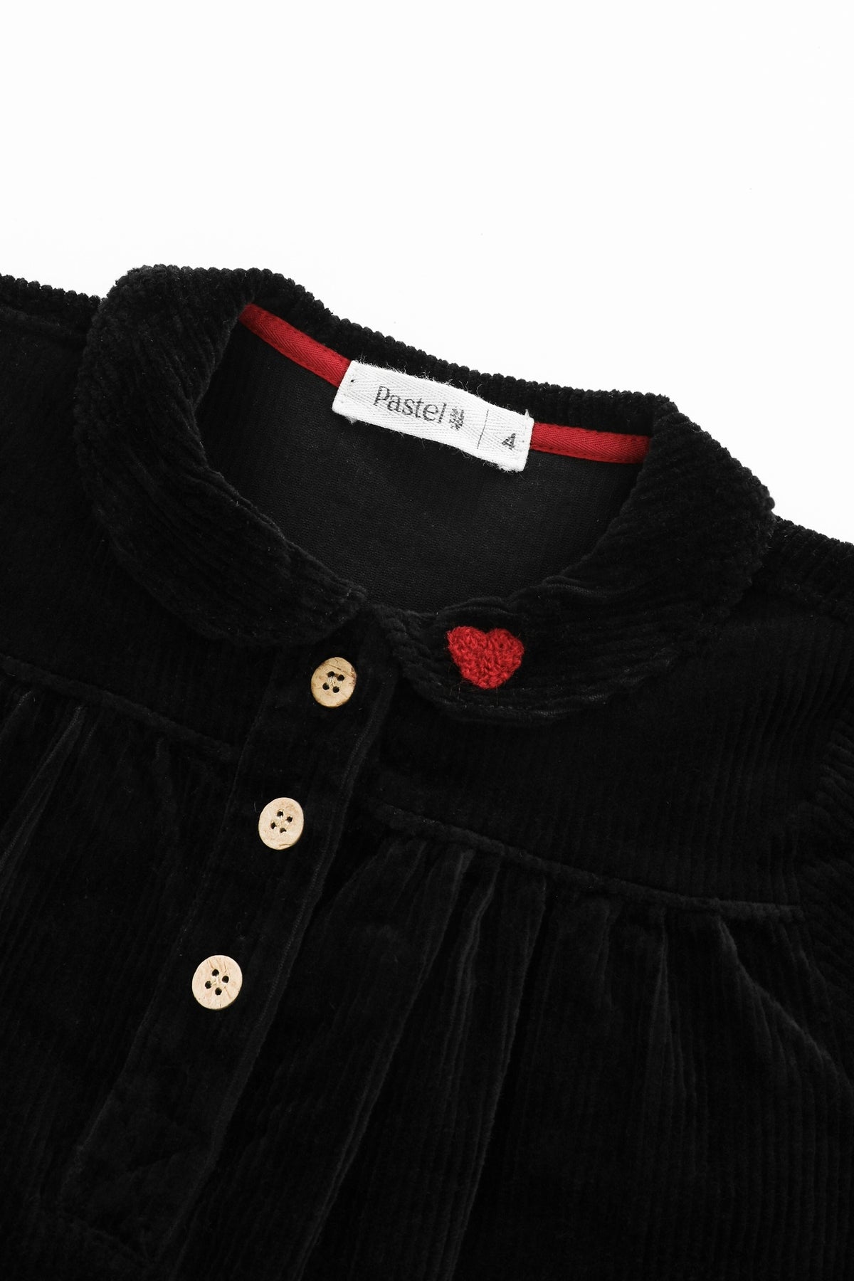 Peter Pan Collared Corduroy Dress