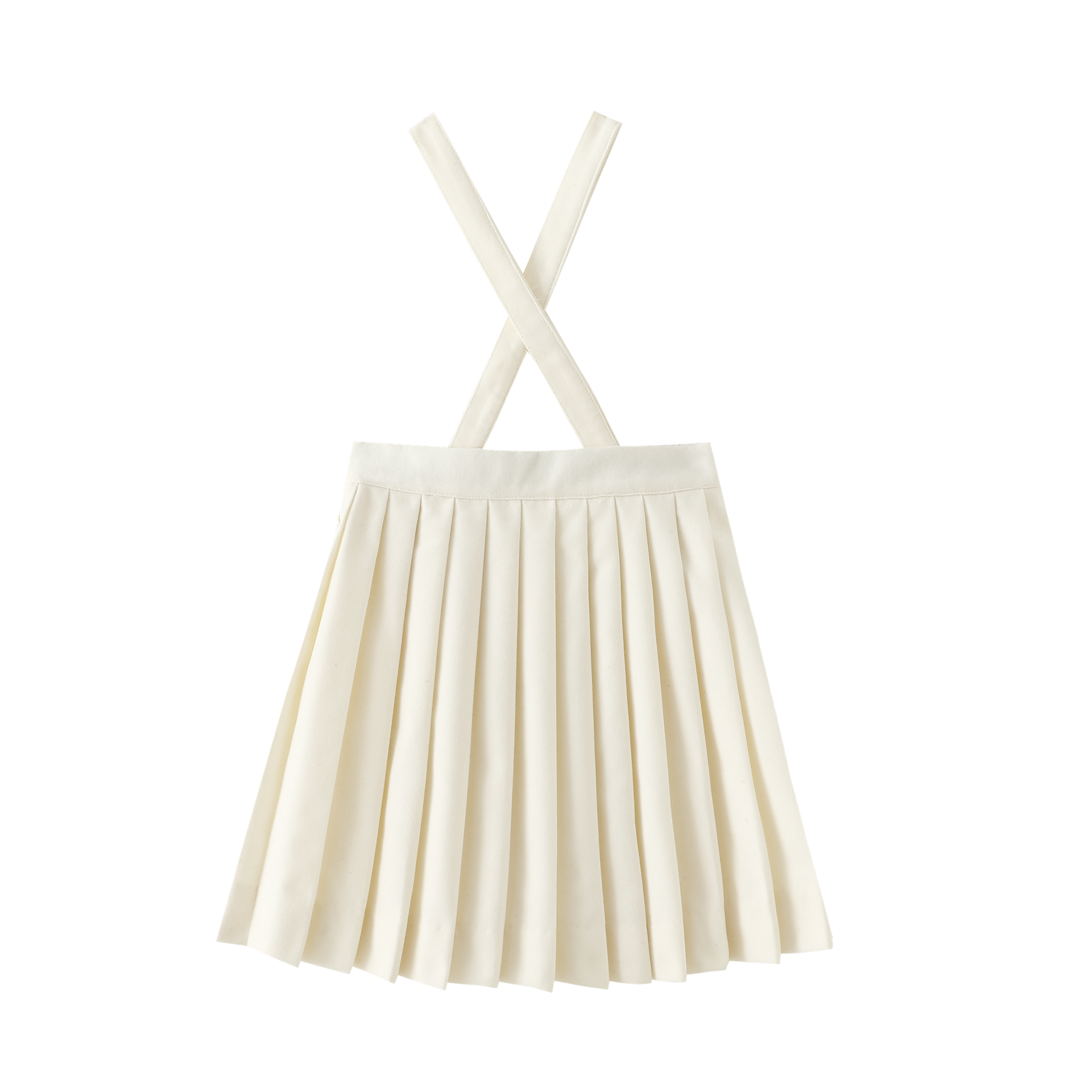 Scalloped Suspender Skirt