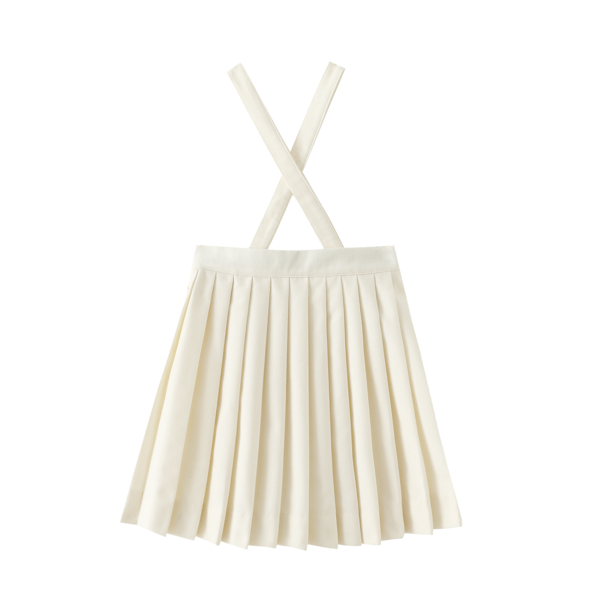 Scalloped Suspender Skirt