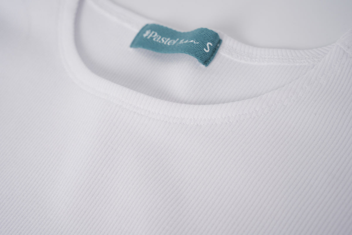 Teen Ribbed 3/4 Sleeve T-Shirt