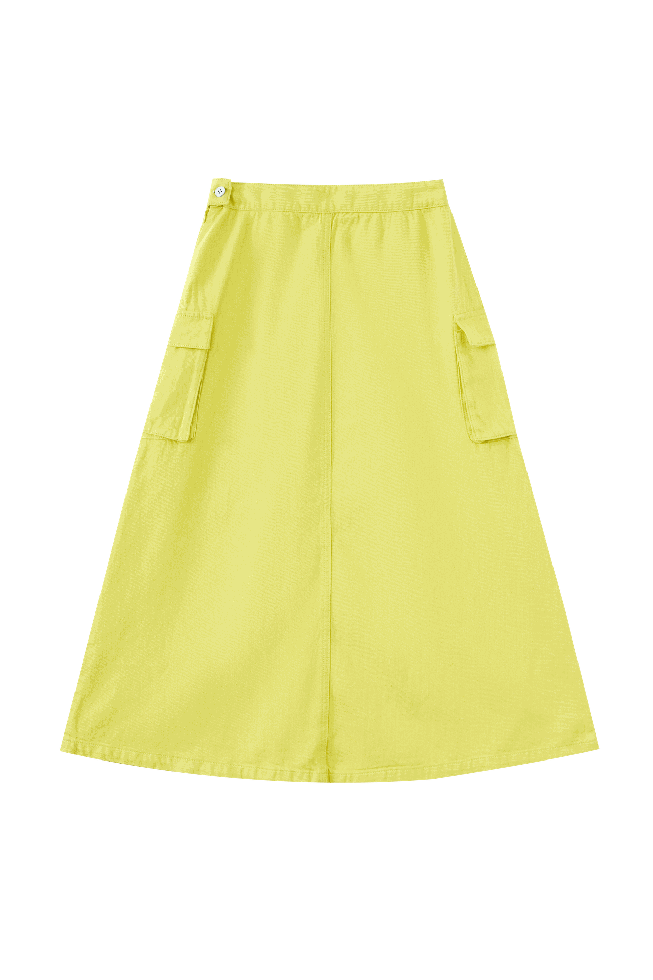 Midi Skirt With Pockets