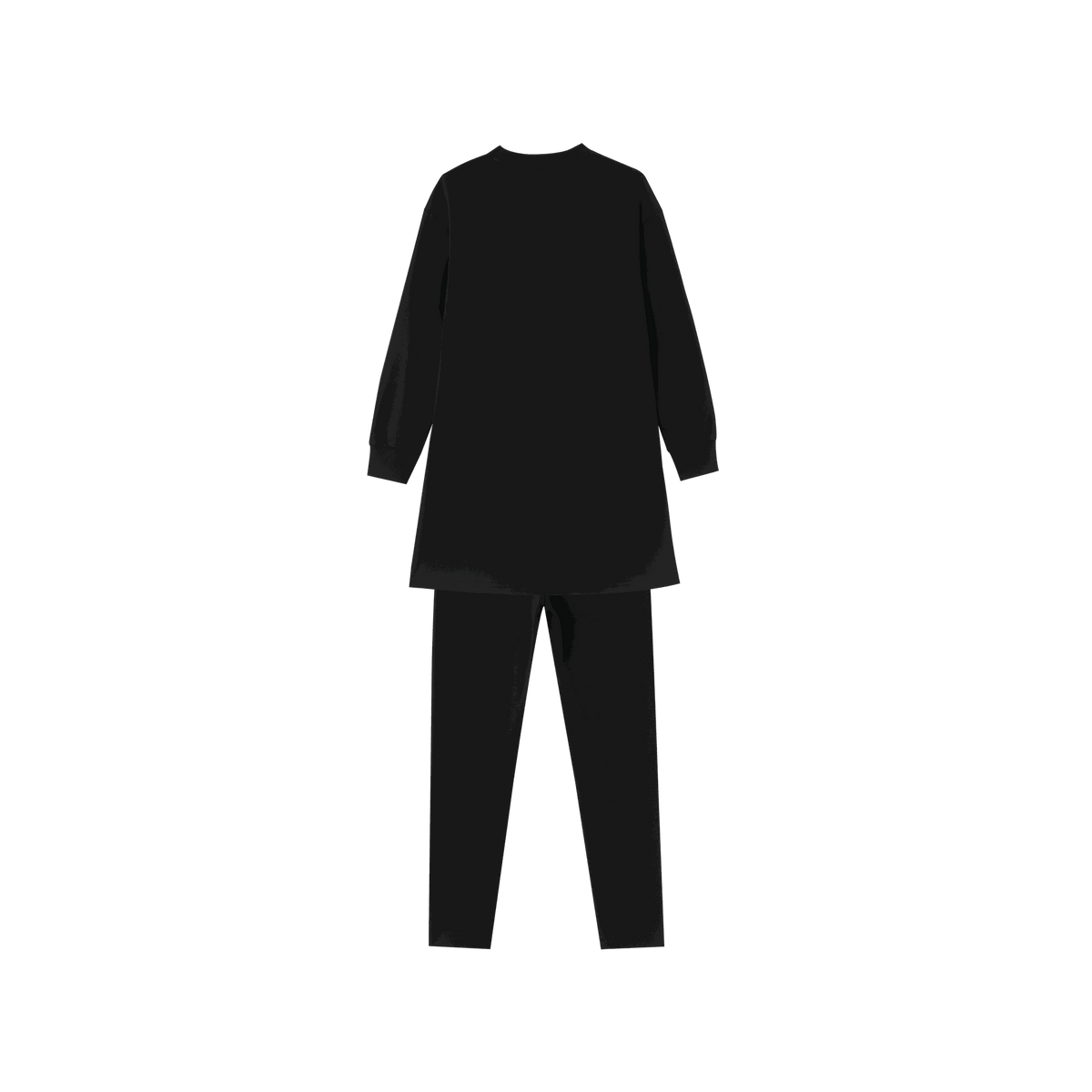 Tunic Set With Center Embroidery