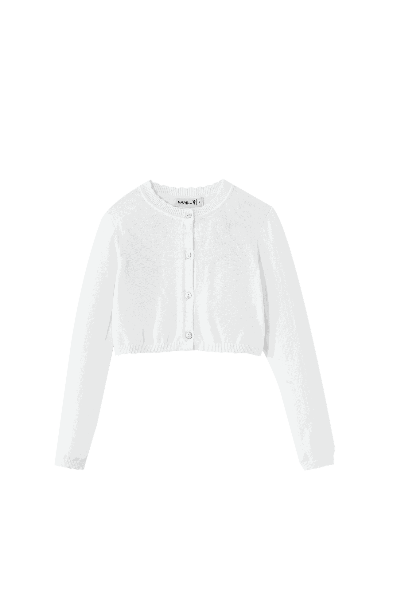 Scalloped Edge Cardigan