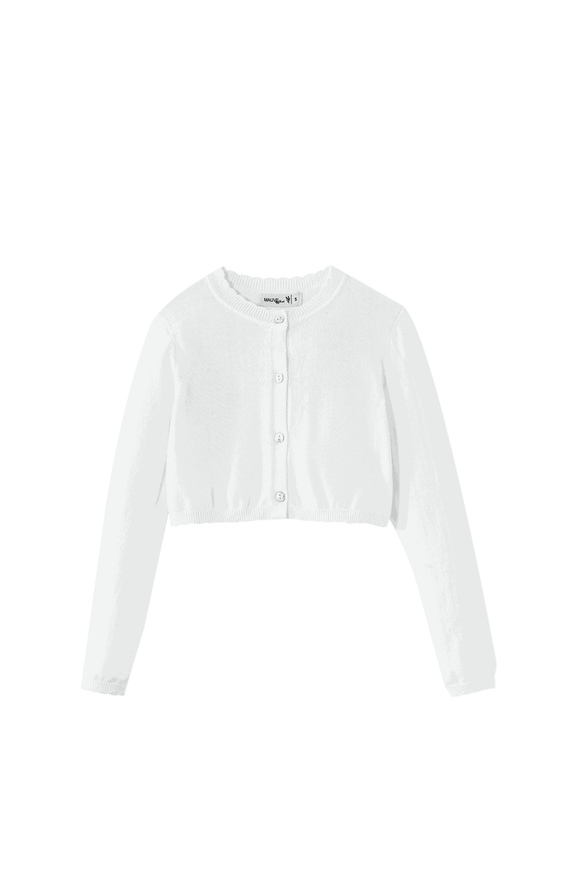 Scalloped Edge Cardigan