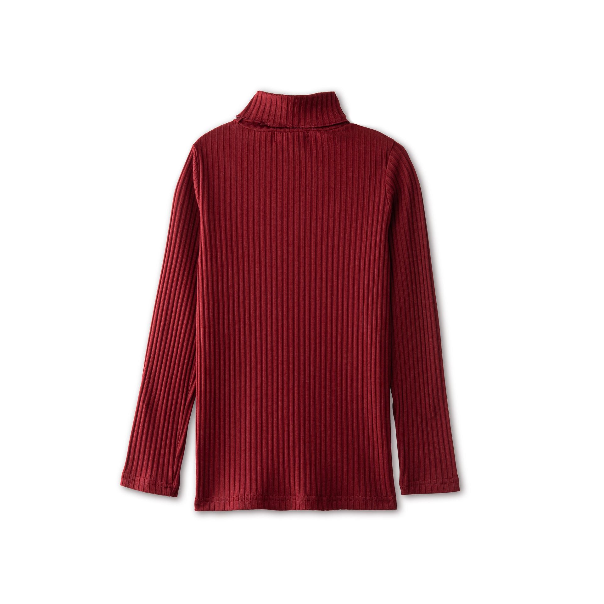 Ribbed Turtleneck Tee
