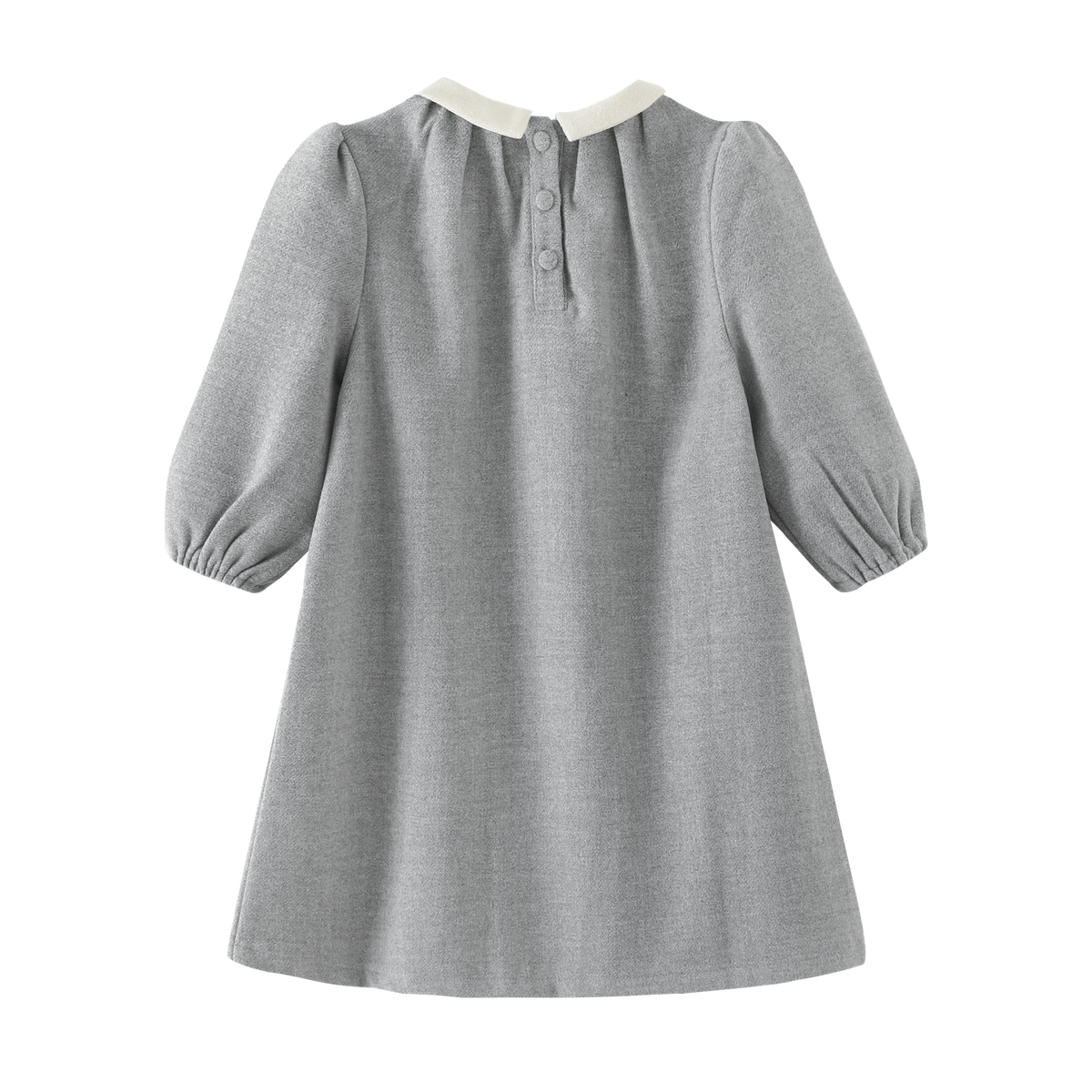 Tucked Dress With Collar
