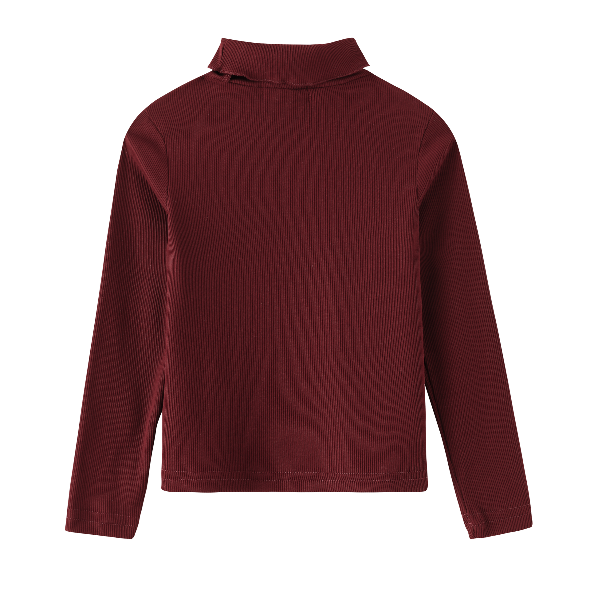 Cherry Embroidered Turtleneck