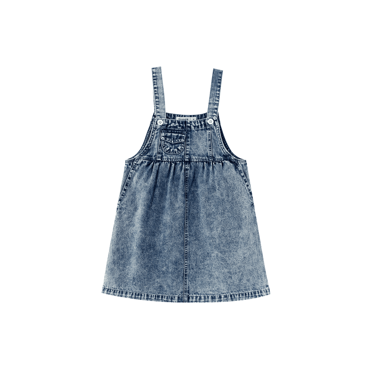 Washed Denim Waisted Jumper