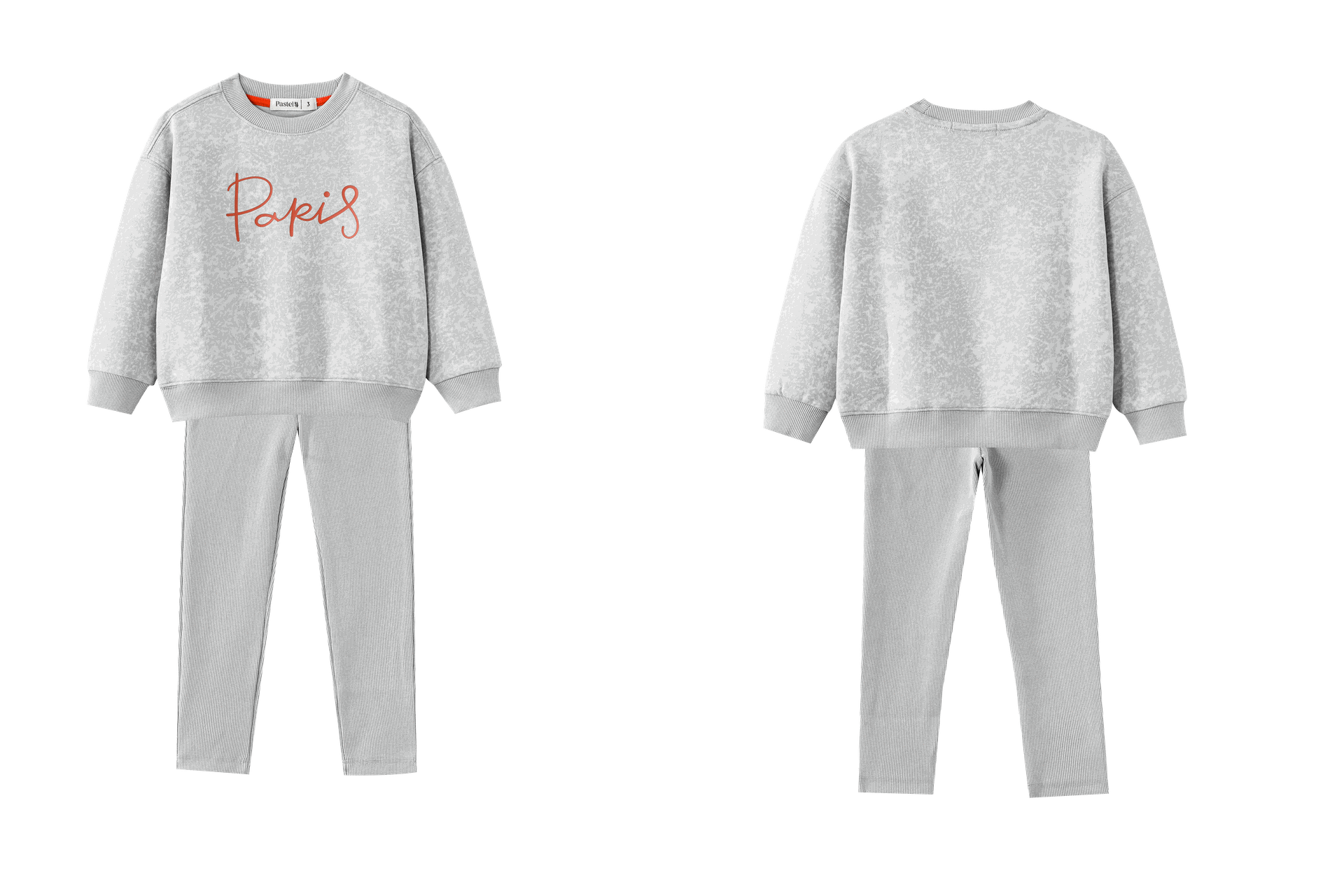 Paris Heathered Sweat Set