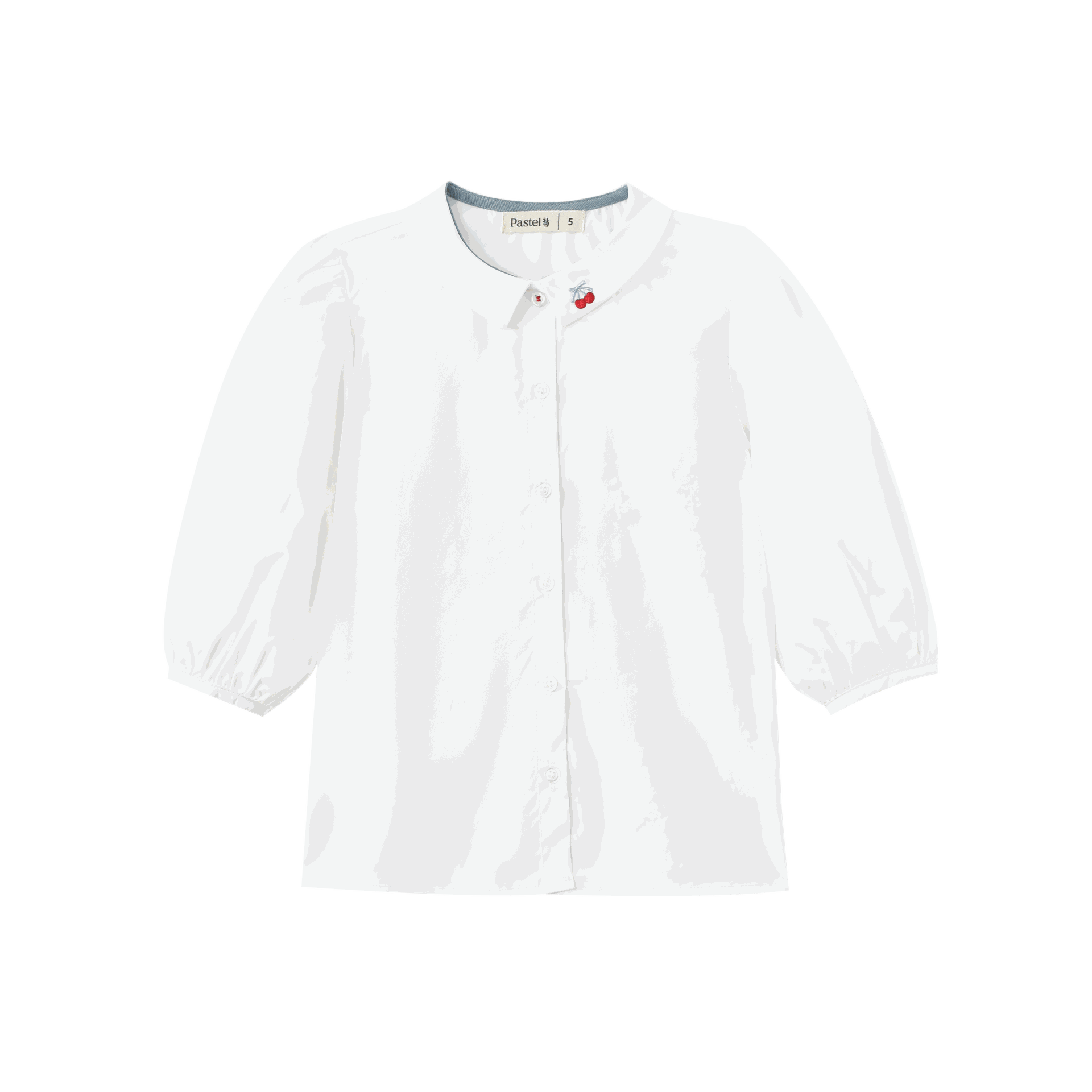 Girls Blouse With Cherry