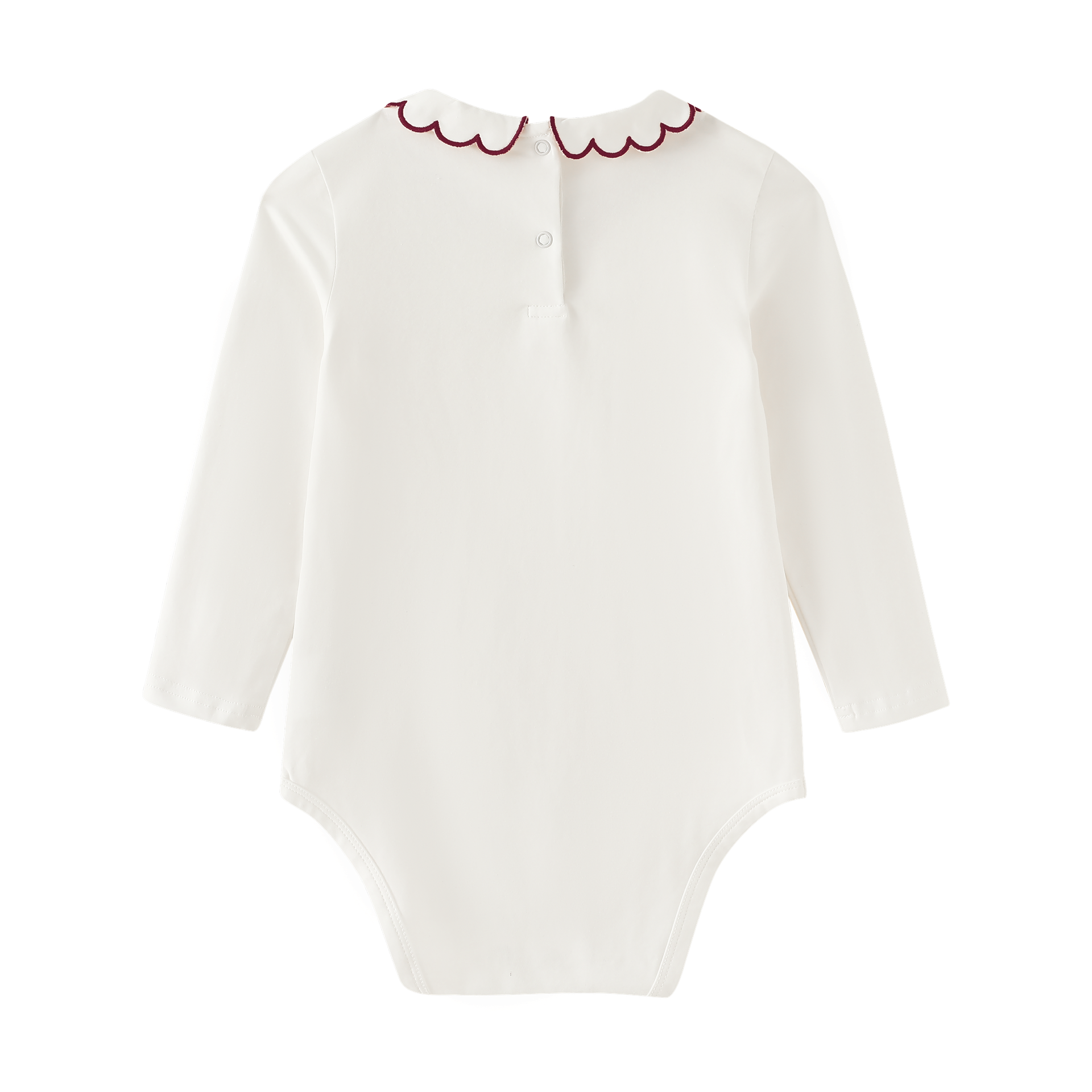 Scalloped Collar Onesie