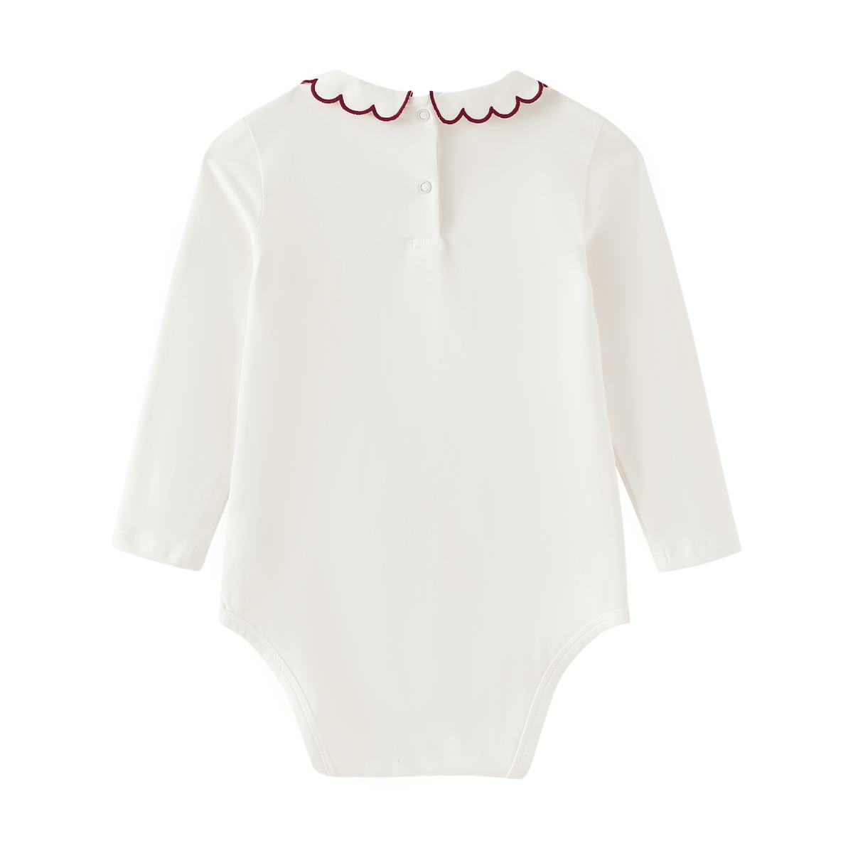 Scalloped Collar Onesie
