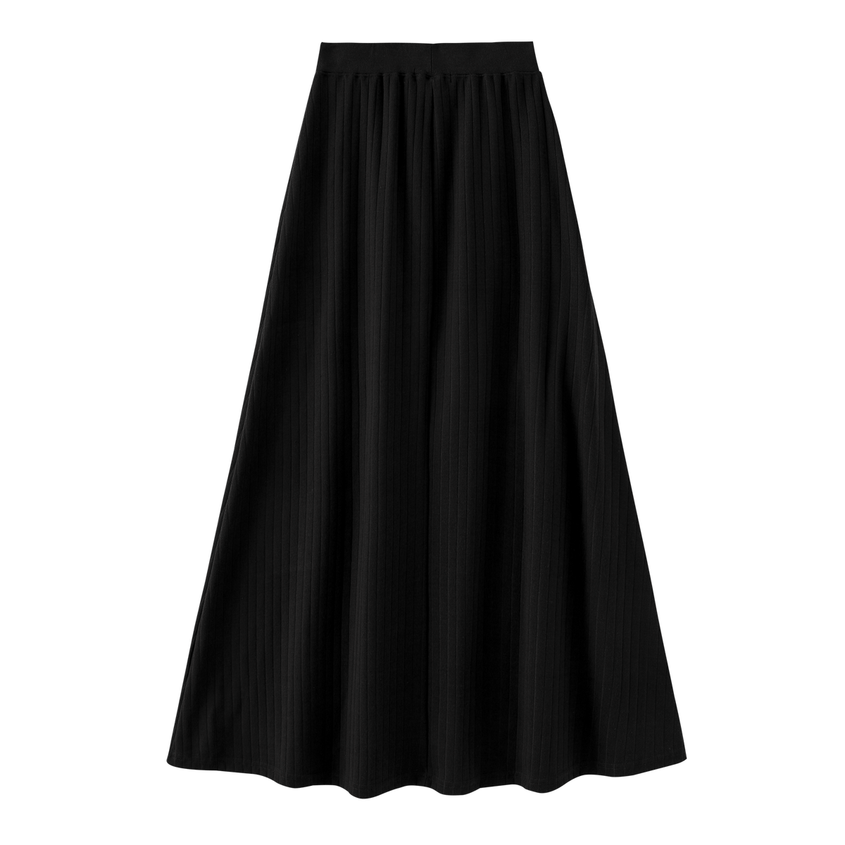 Ribbed Maxi Skirt