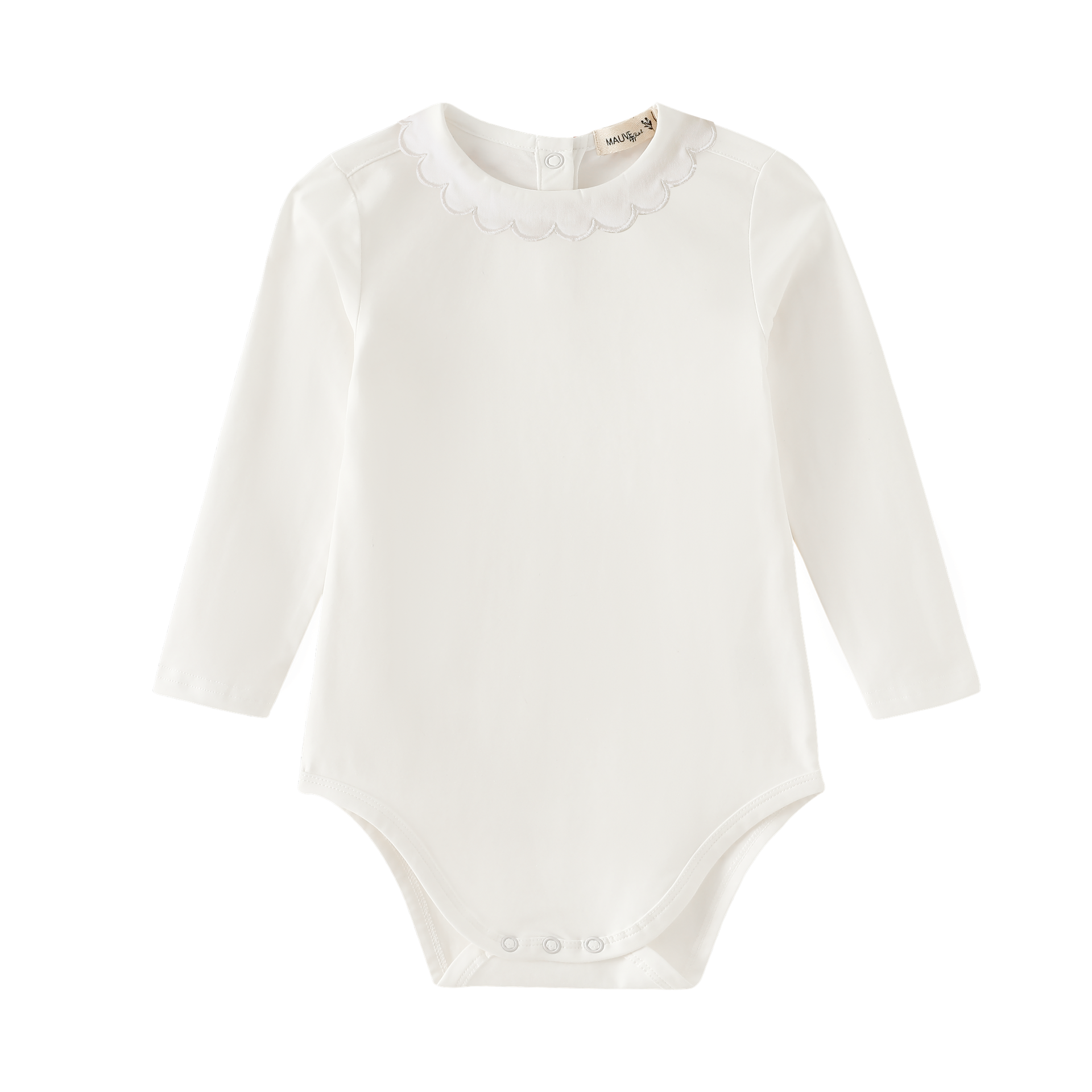 Scalloped Collar Onesie