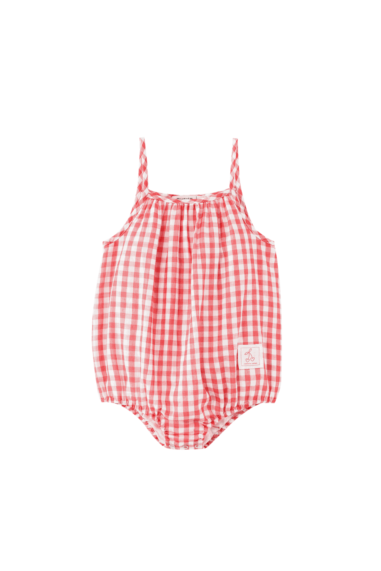 Gingham Romper