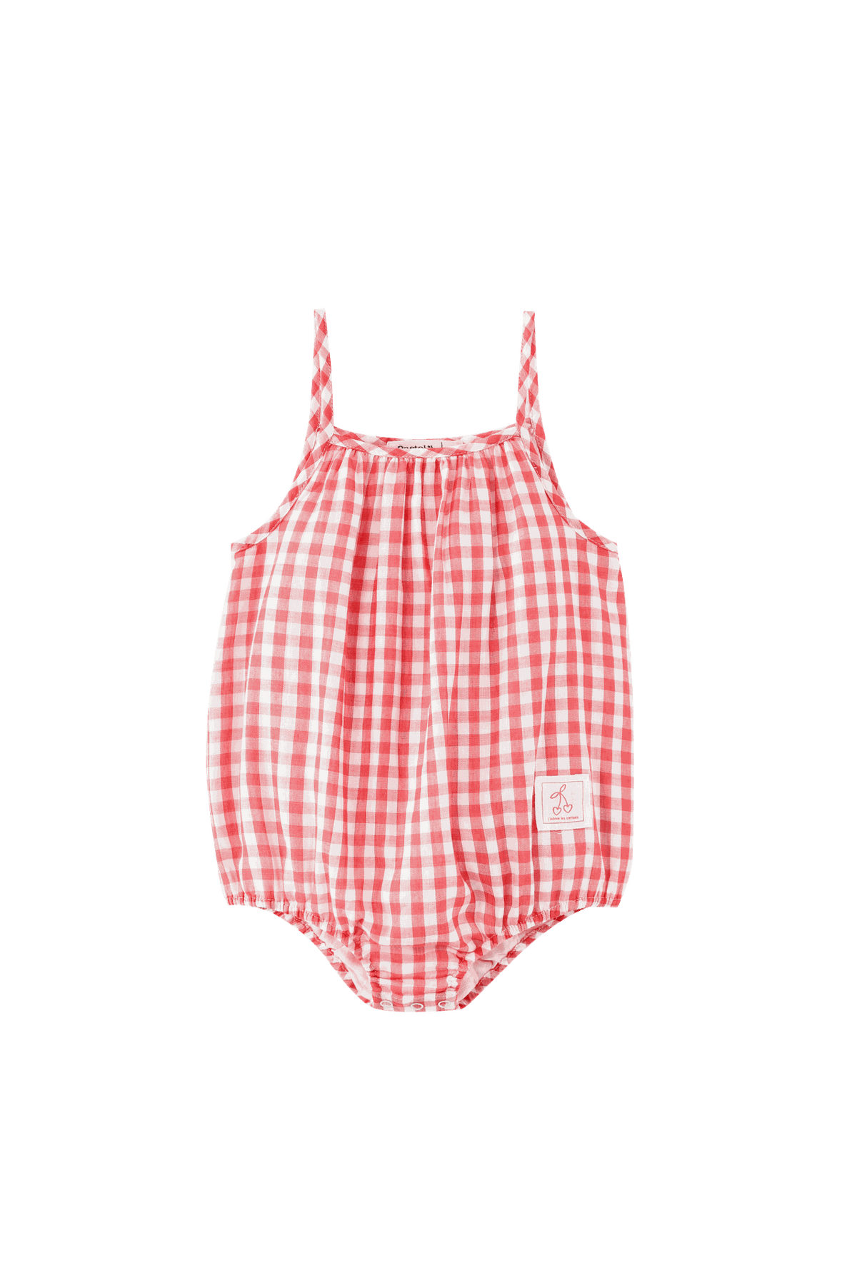 Gingham Romper