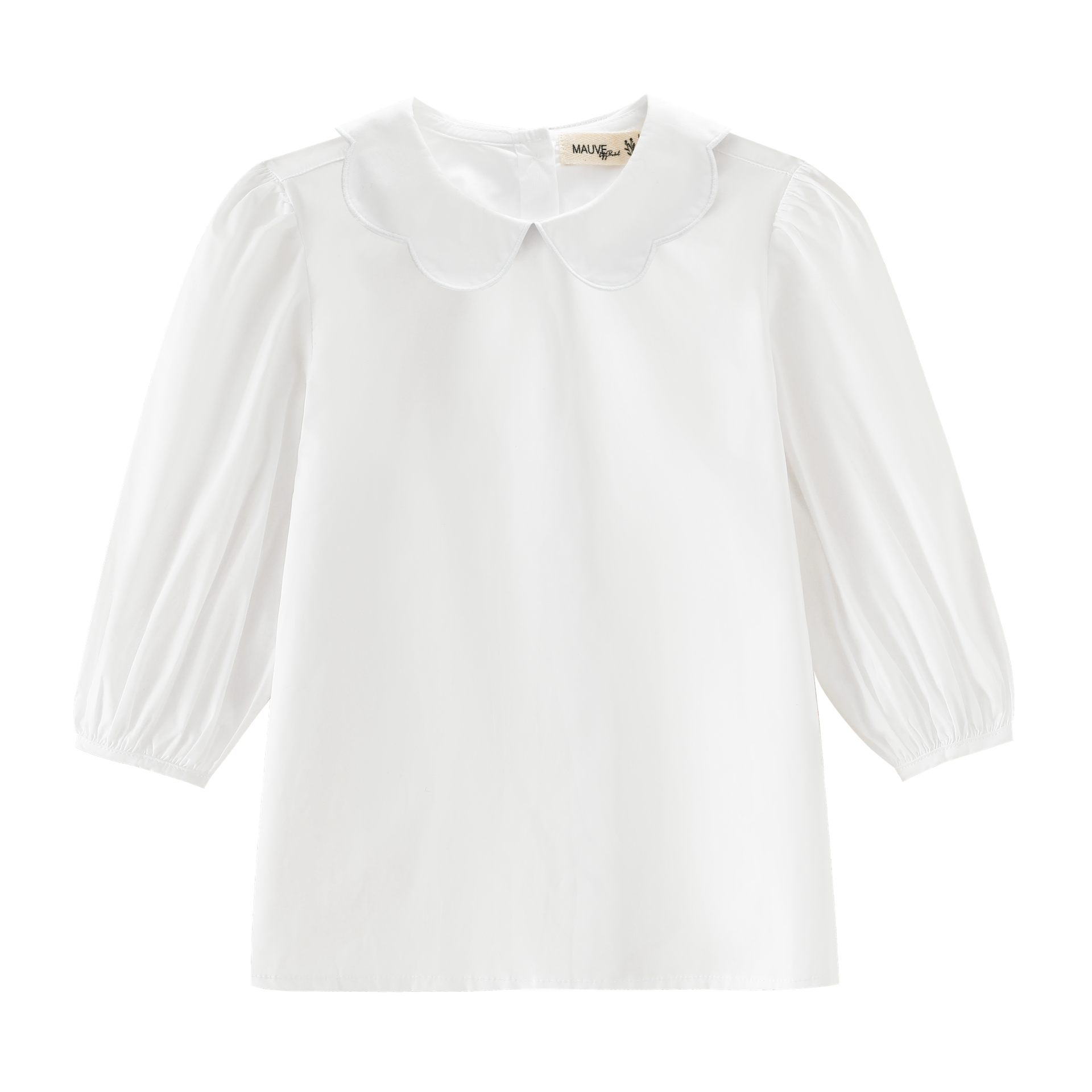 Scalloped Collar Shirt