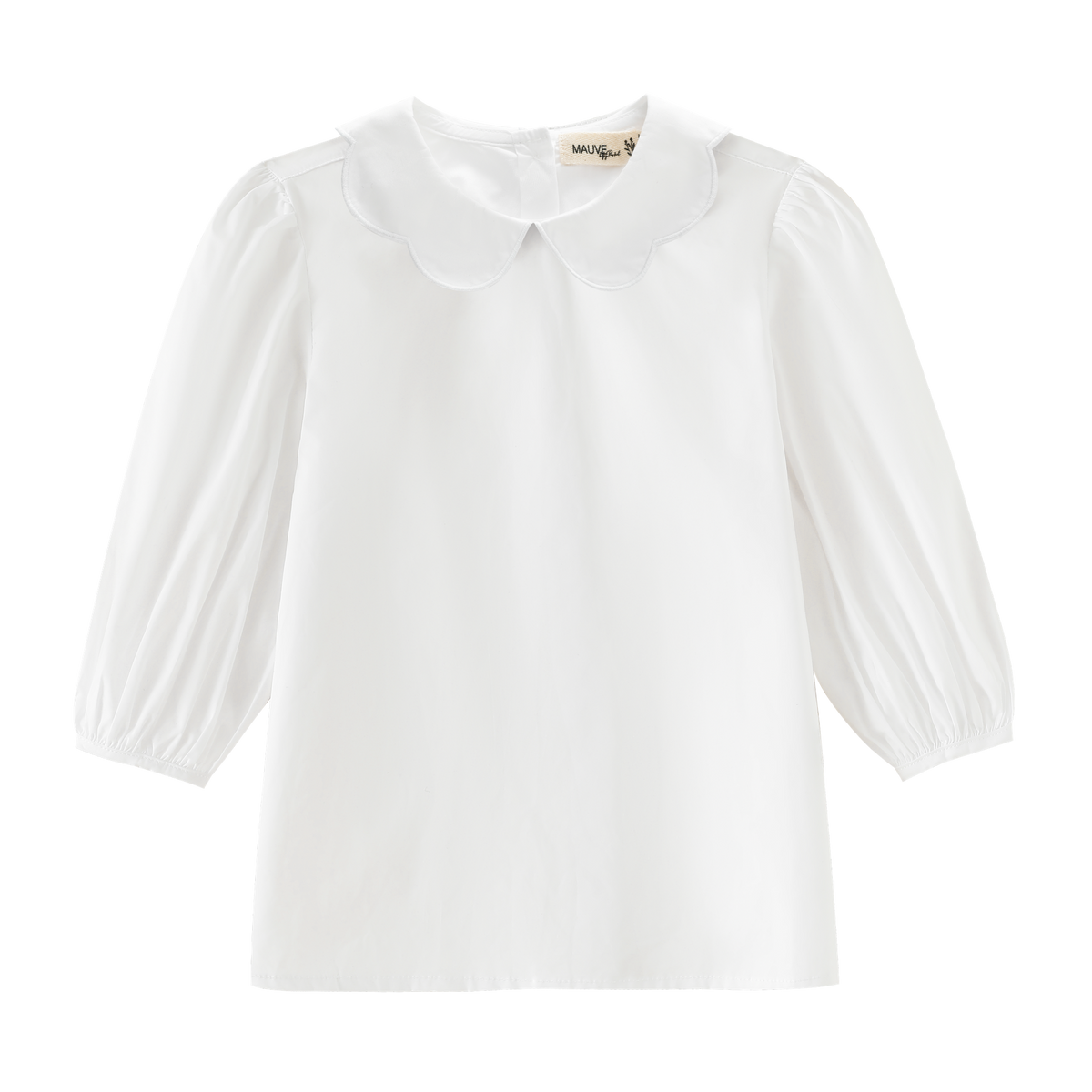 Scalloped Collar Shirt
