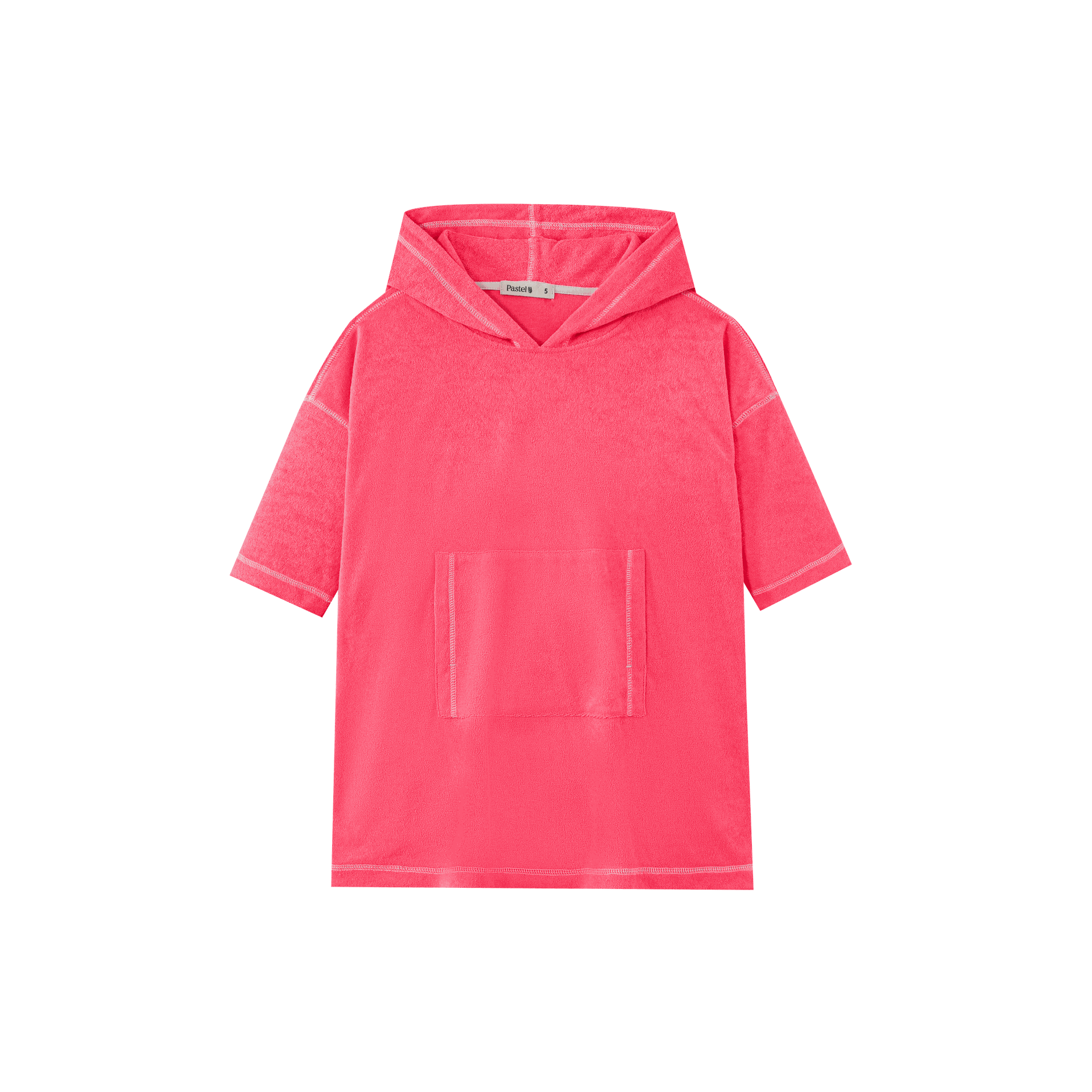 Hooded Ponch With Pocket