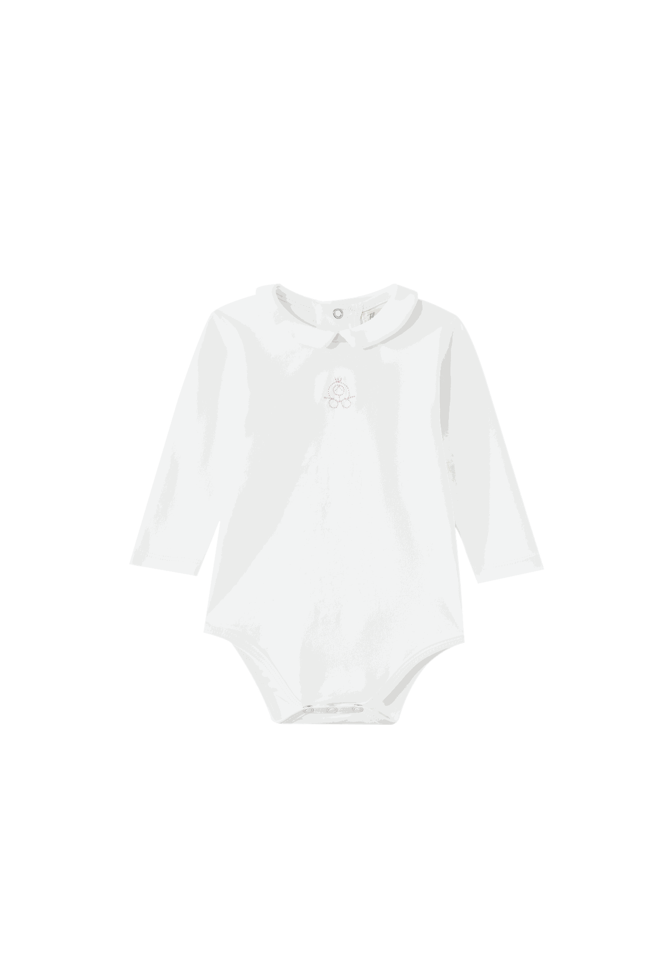 Collared Onesie With Princess Carriage