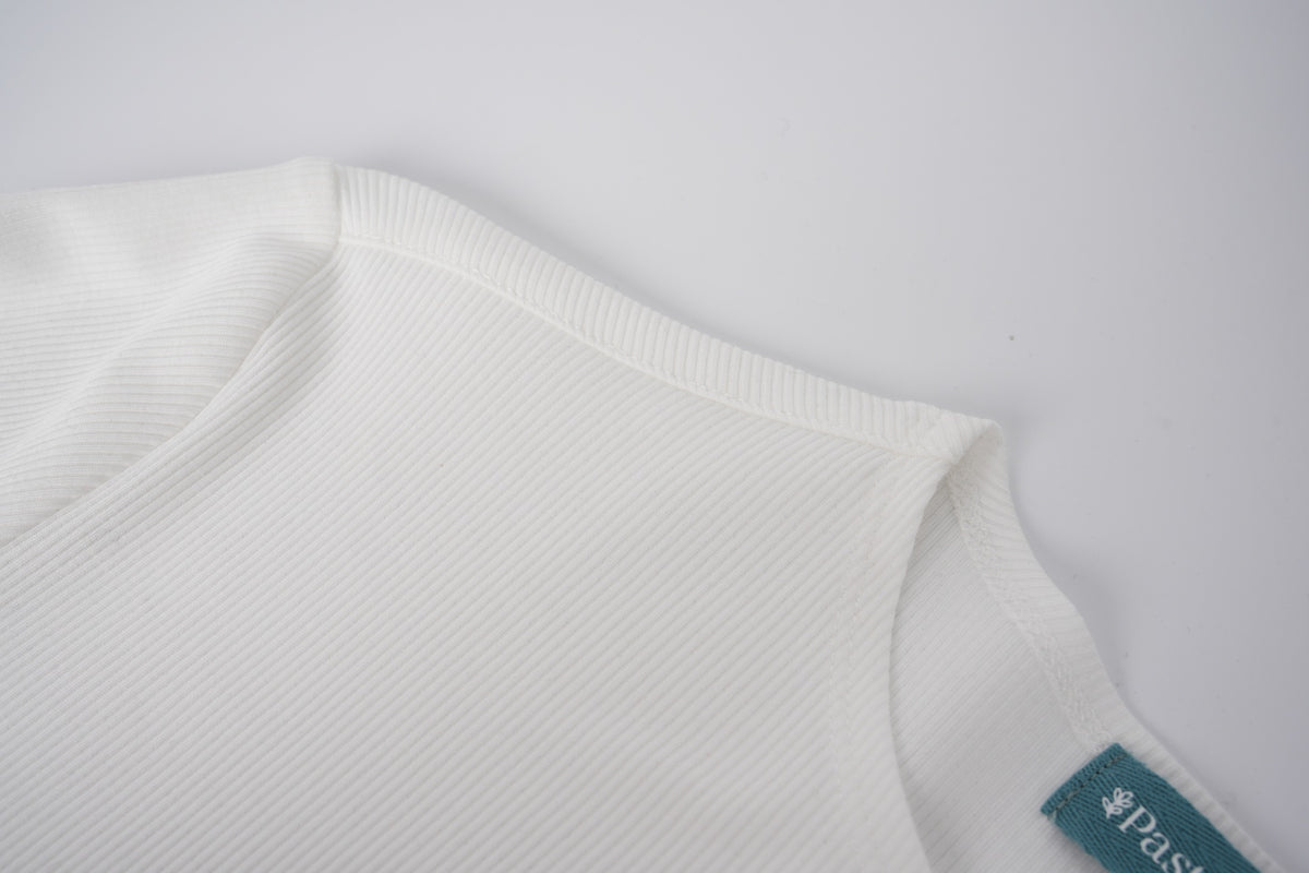 Teen Ribbed Long Sleeve T-Shirt