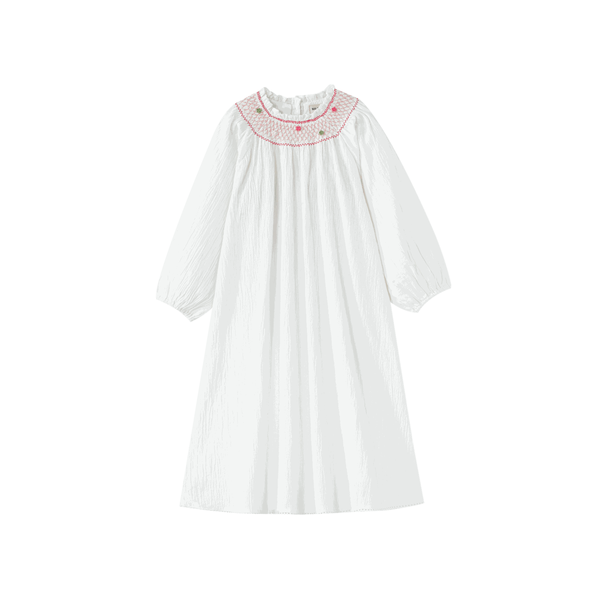 pastel linen dress With Floral Smocking – Collections soaking or wringing Size:10 US colorgrp-53383 Oxfords | Conrad Black