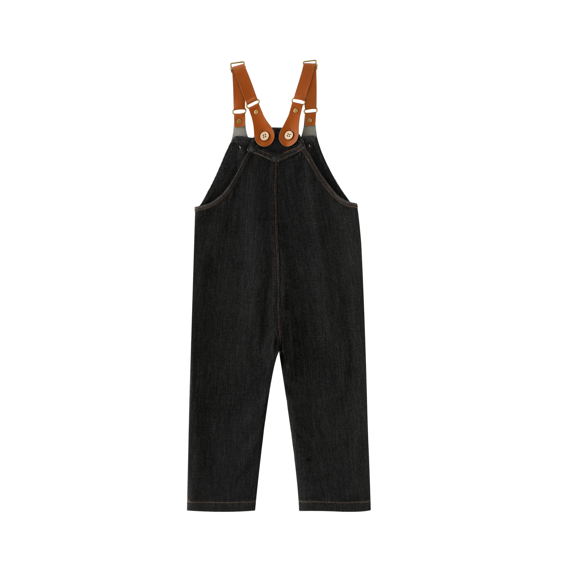 Baby Overall With Center Pocket