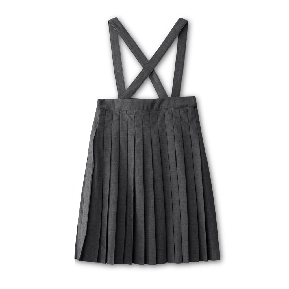 Pleated Suspender Skirt