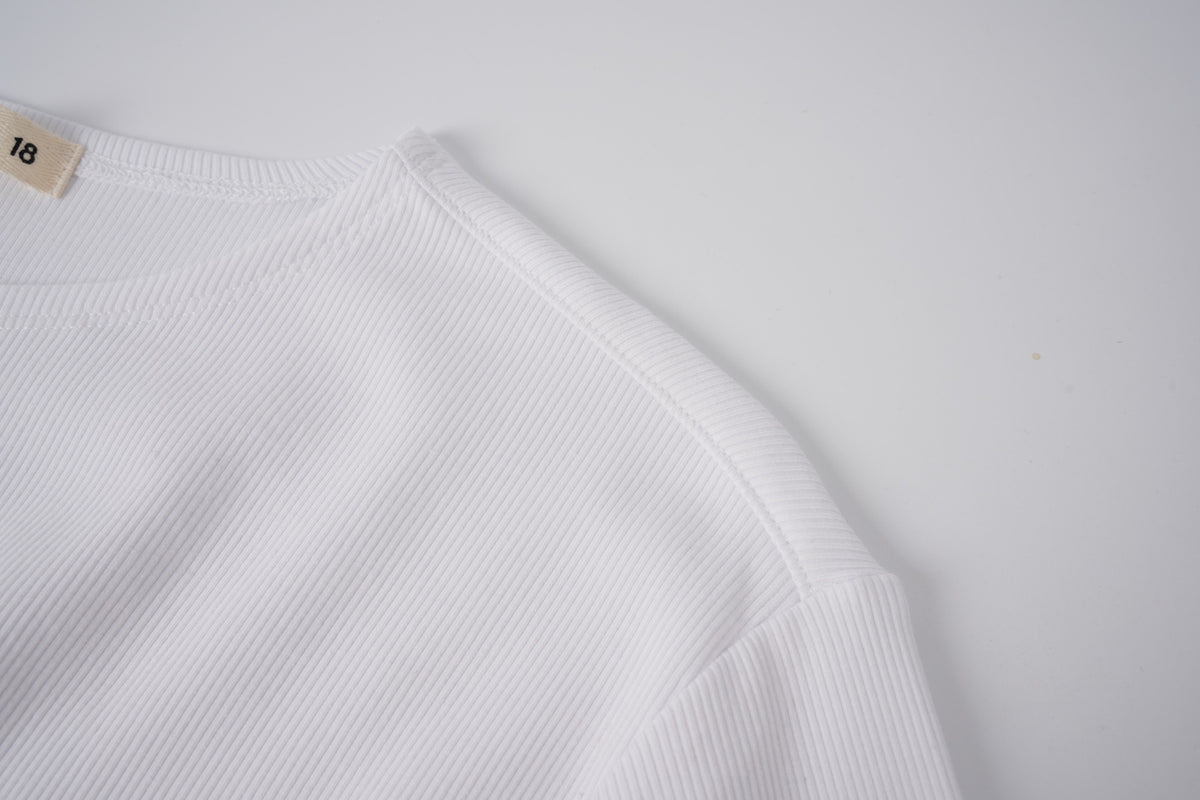 Teen Ribbed Long Sleeve T-Shirt
