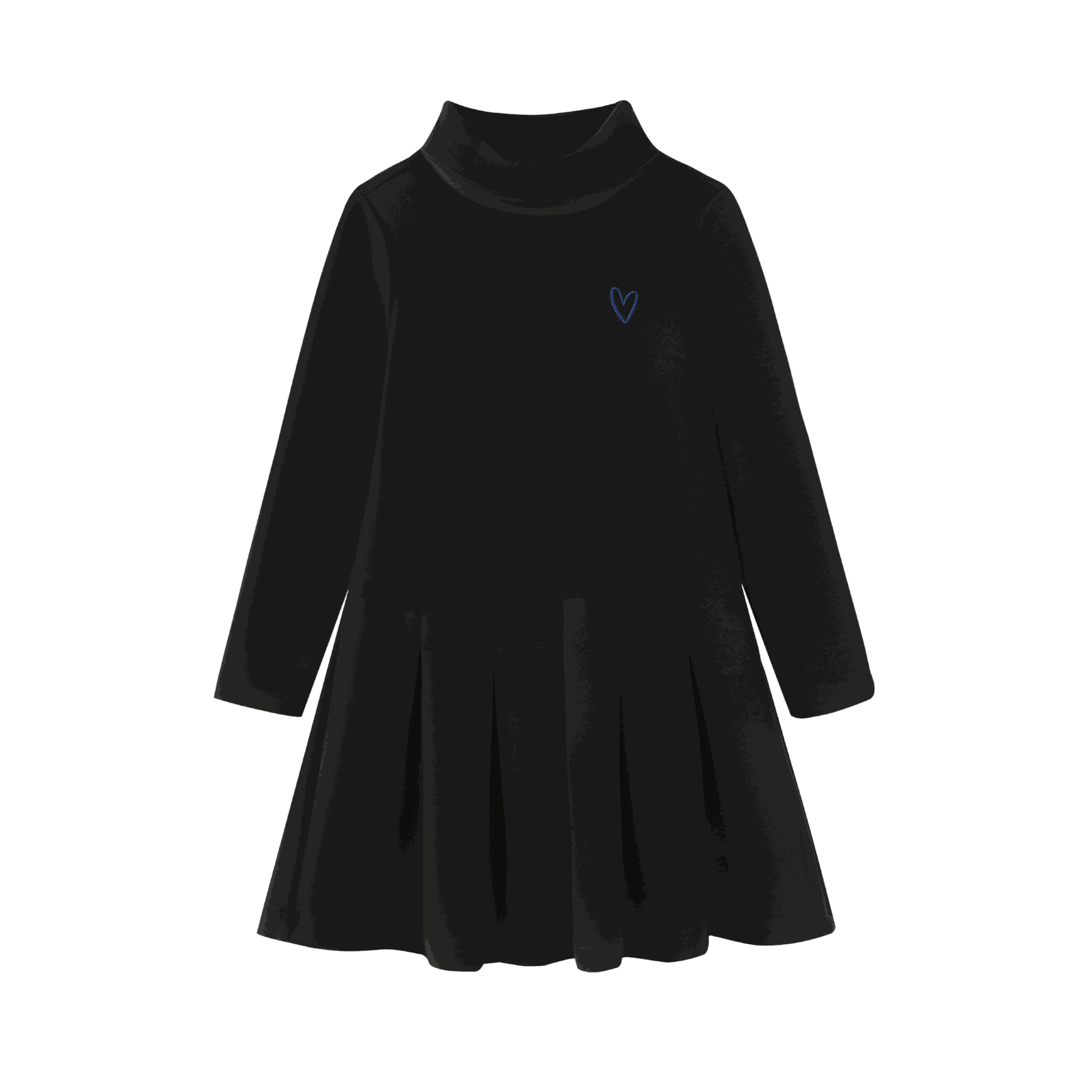 Turtleneck Heart Dress