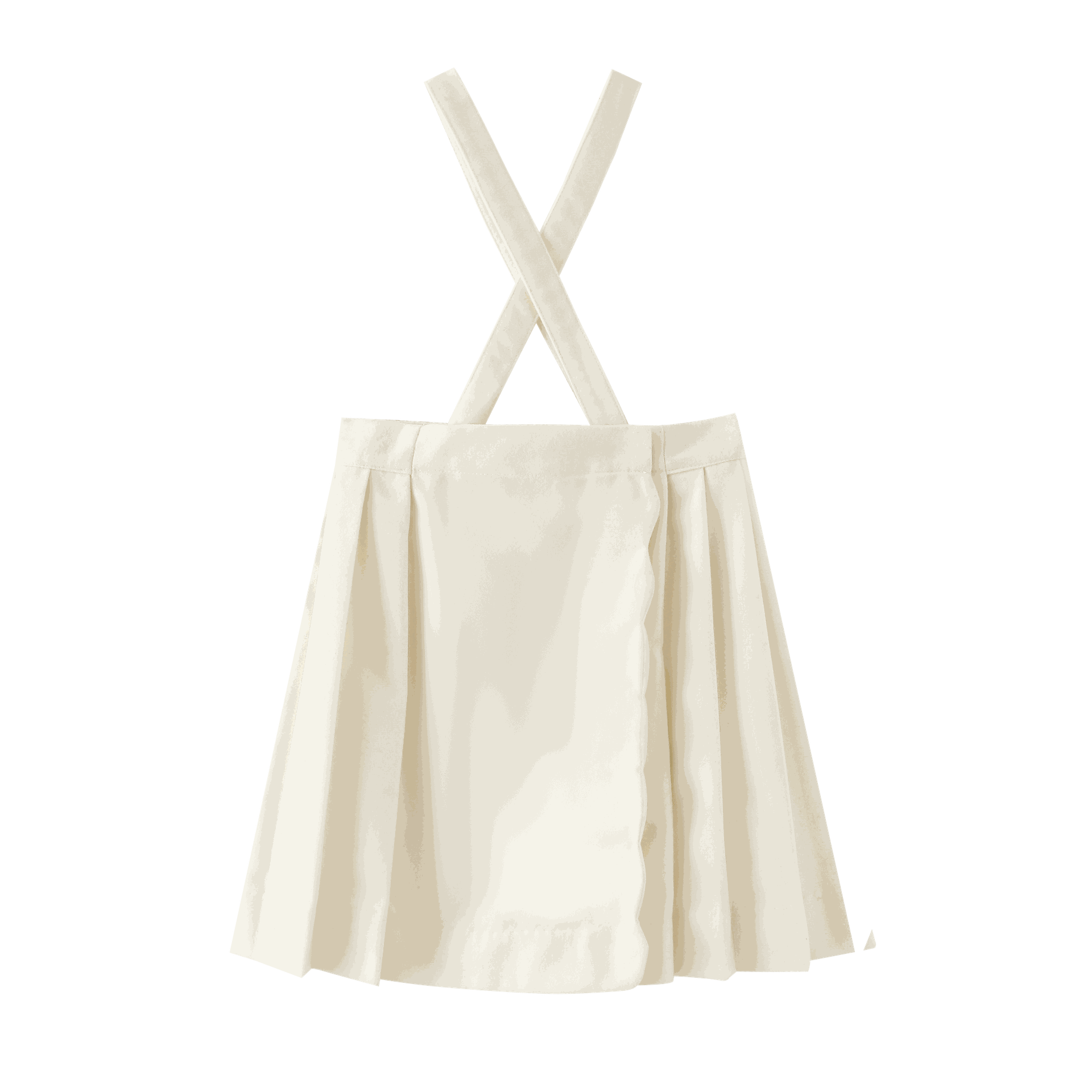 Scalloped Suspender Skirt