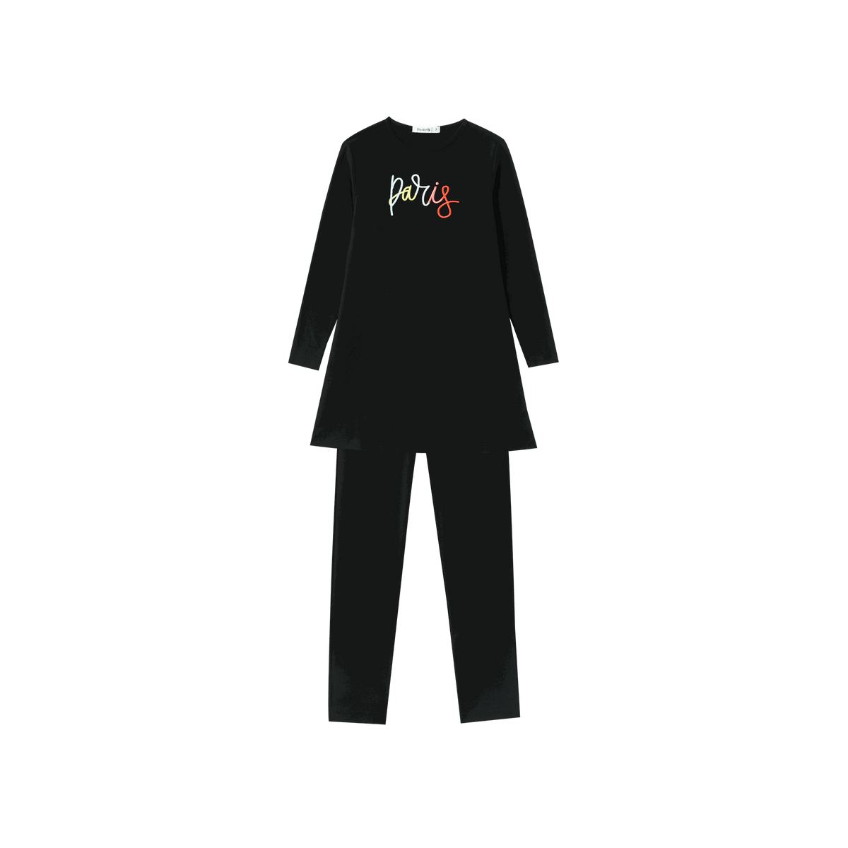 Scribbled Paris Nightshirt