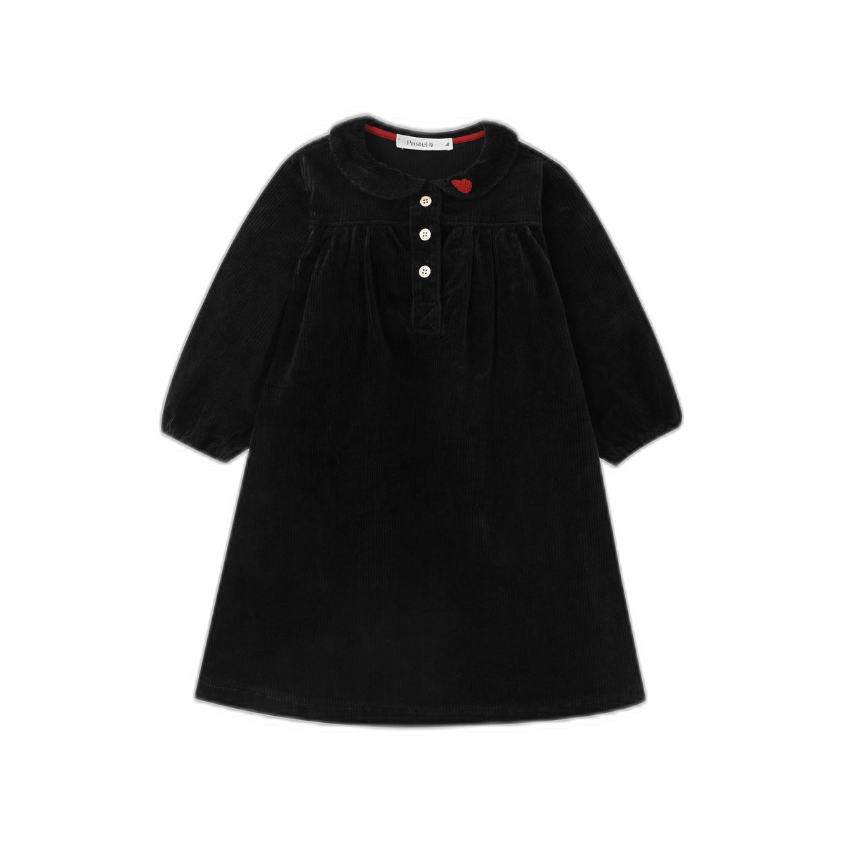 Peter Pan Collared Corduroy Dress