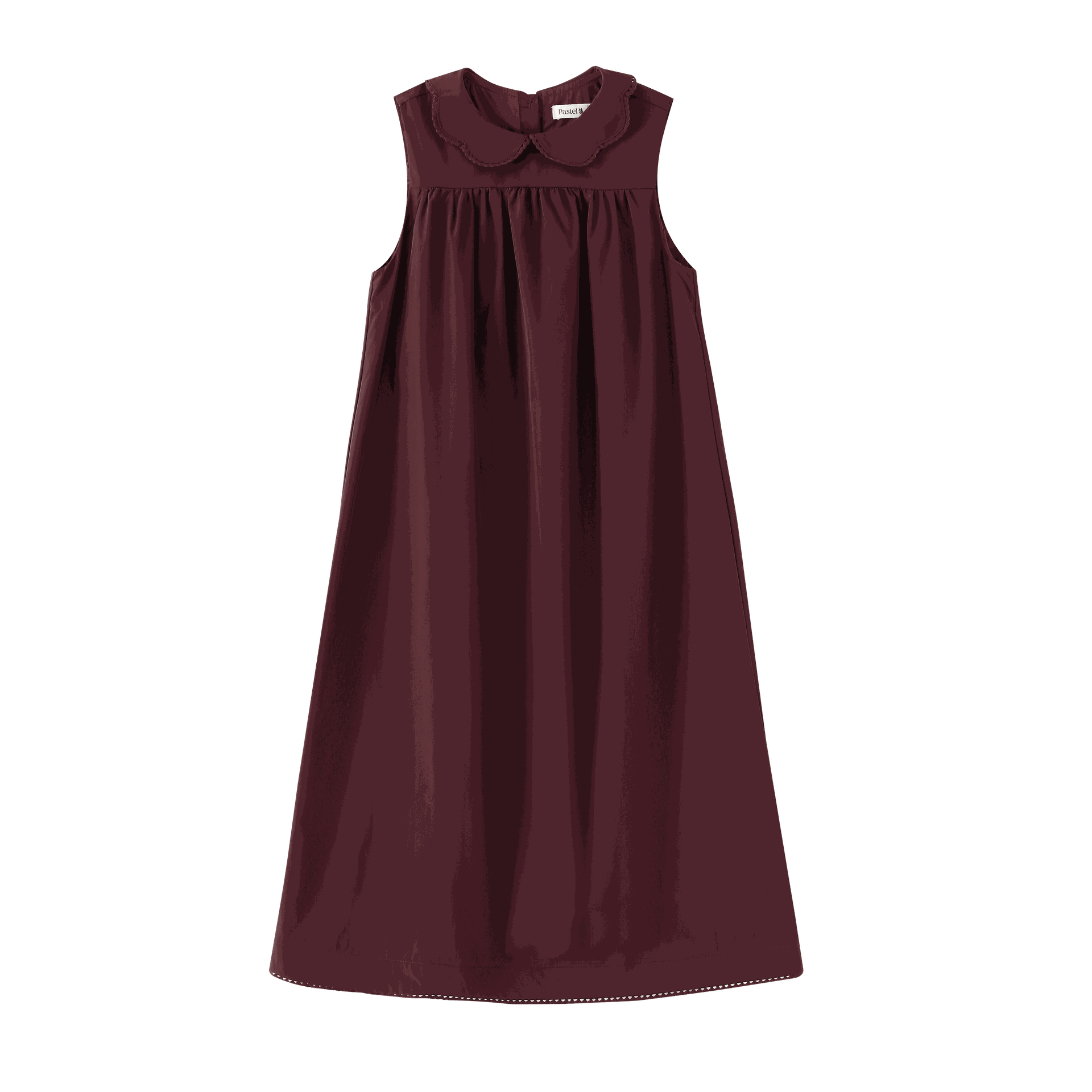 High Waisted Taffeta Jumper