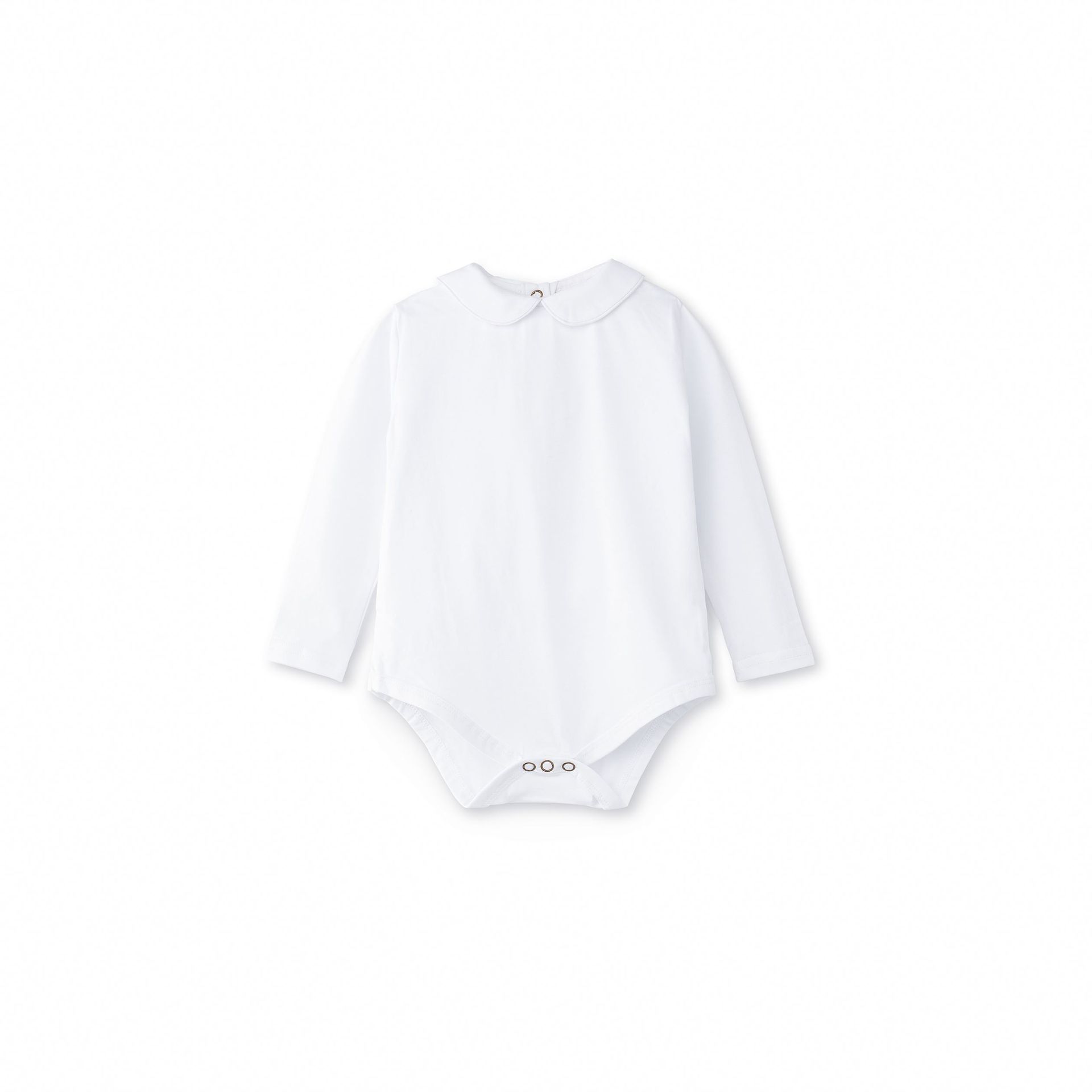 Peter Pan Onesie With Contrast Trim