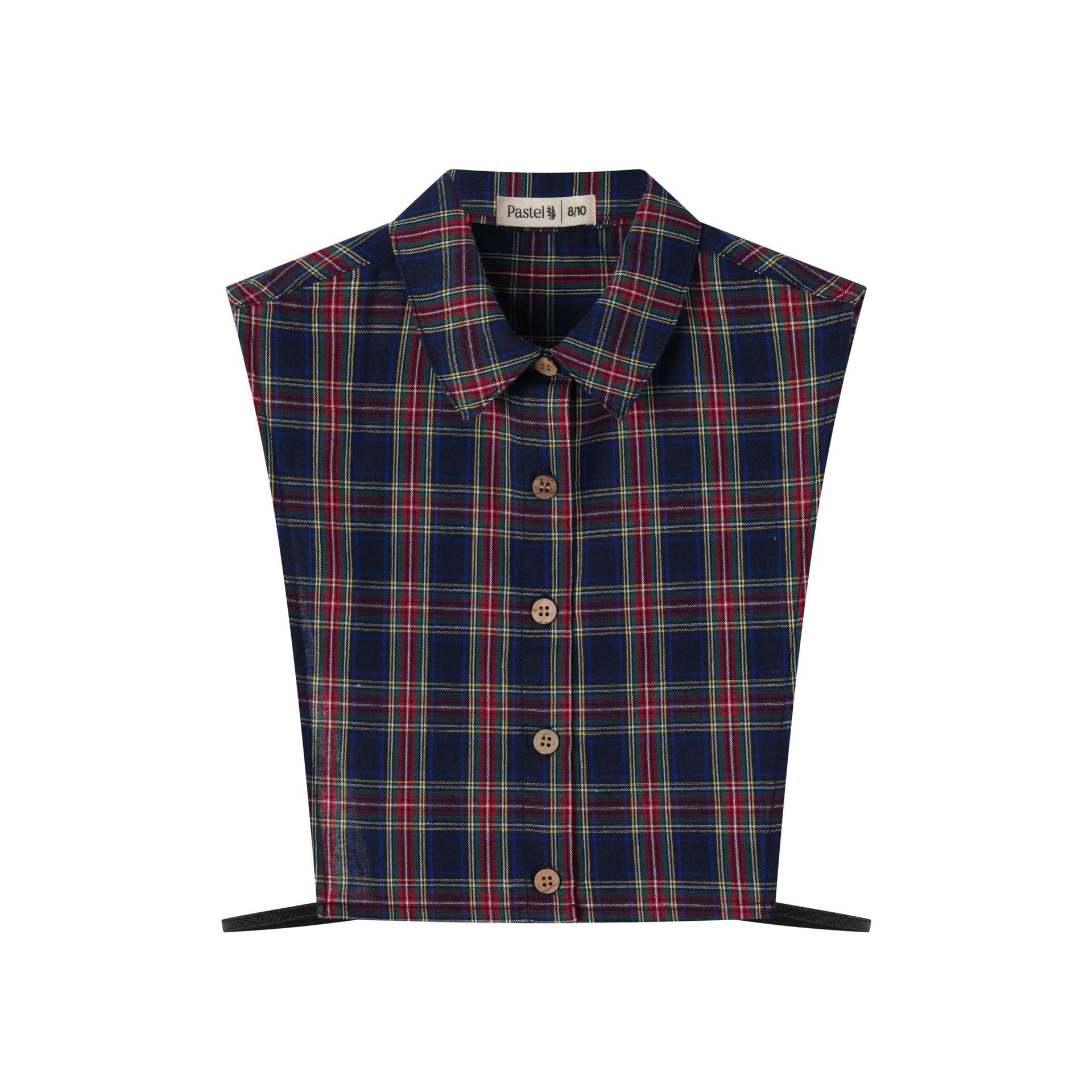 Plaid Bib Collar