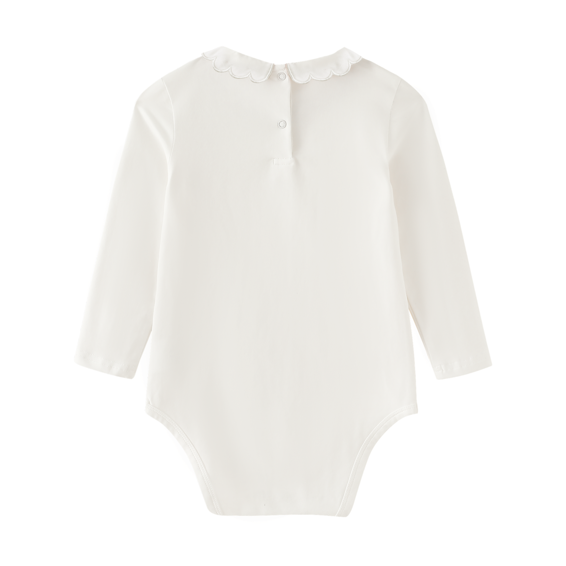 Scalloped Collar Onesie