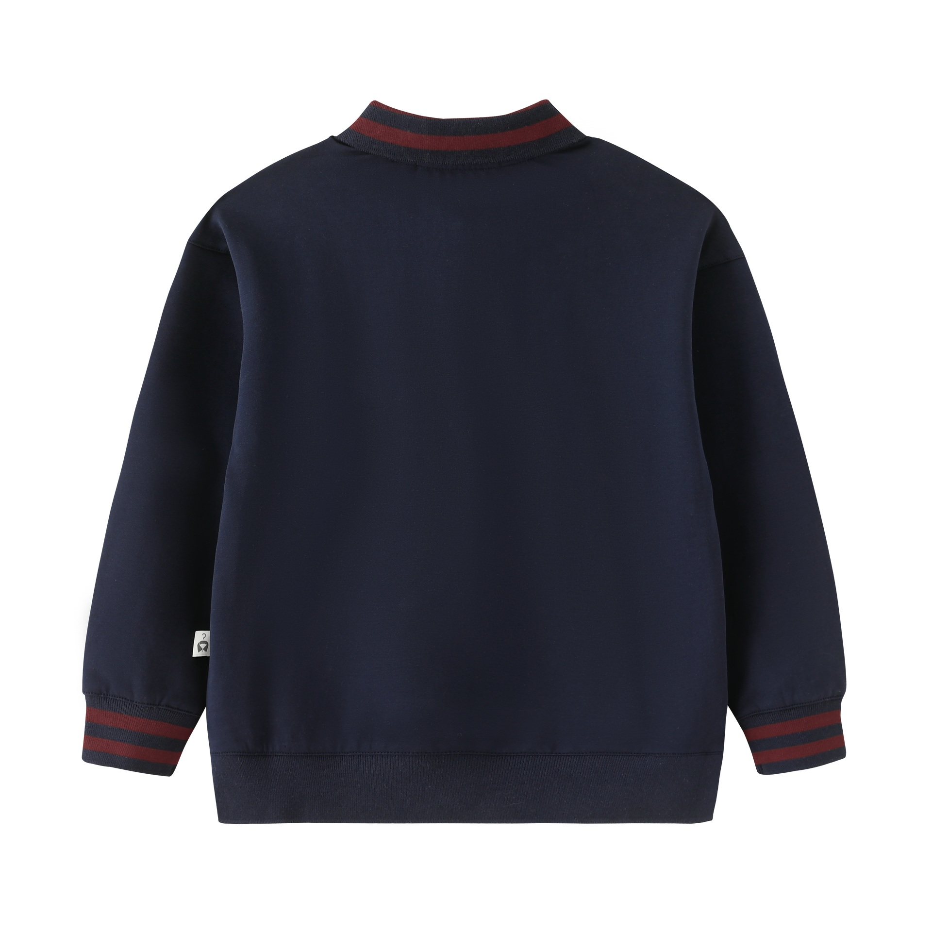 Striped Collar Polo