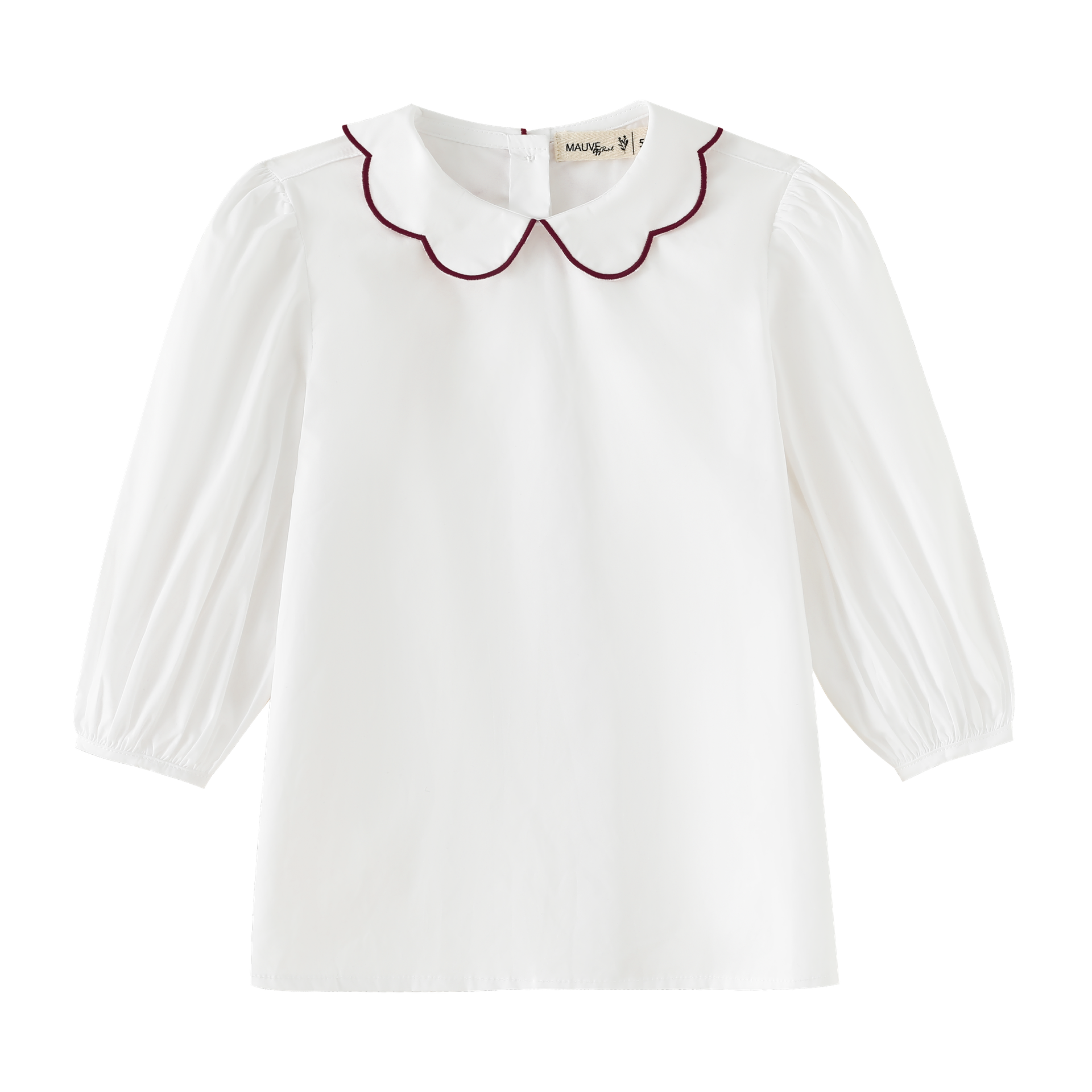 Scalloped Collar Shirt