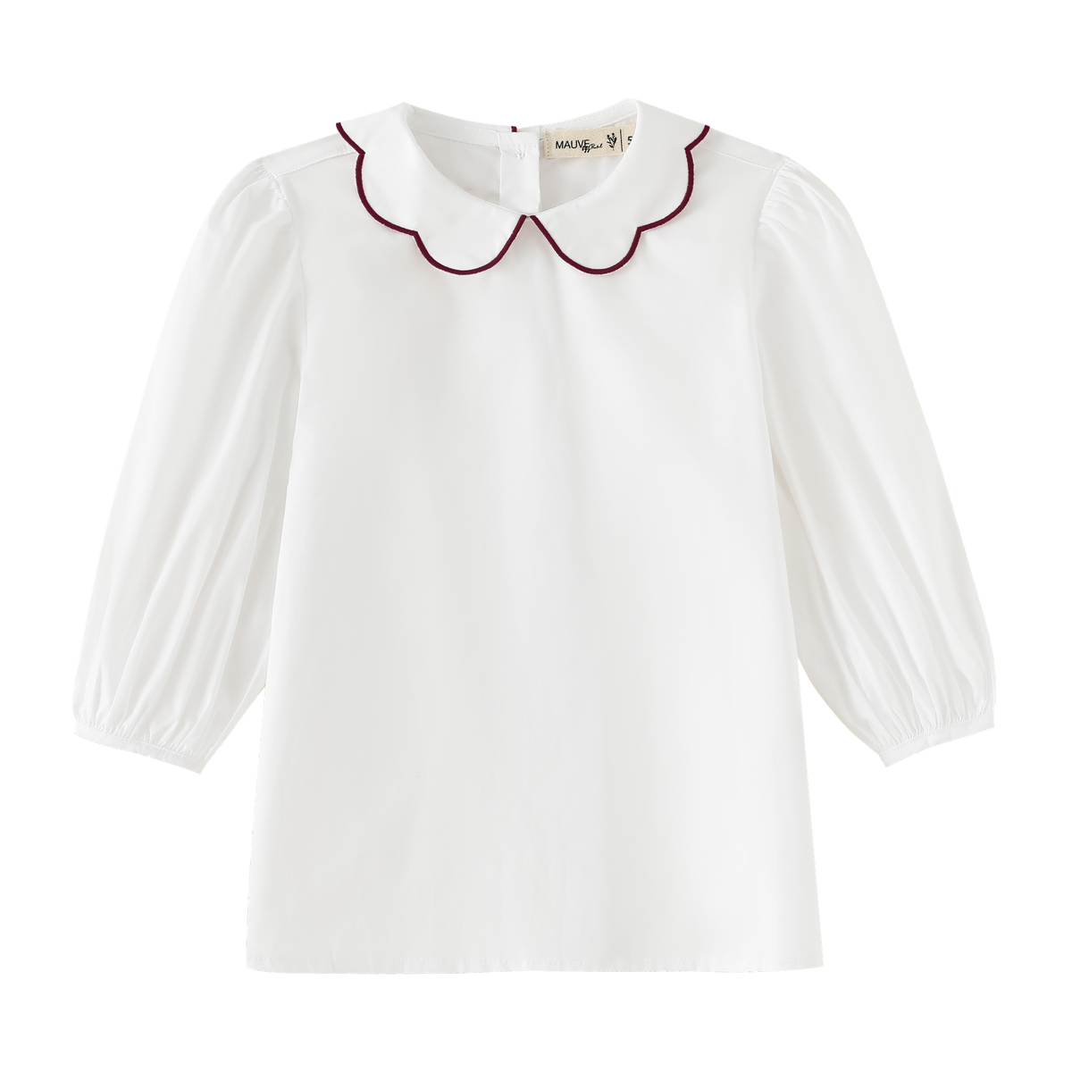 Scalloped Collar Shirt